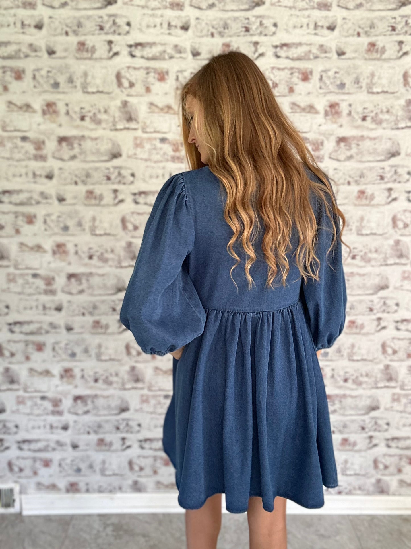 New Romantics Denim Dress