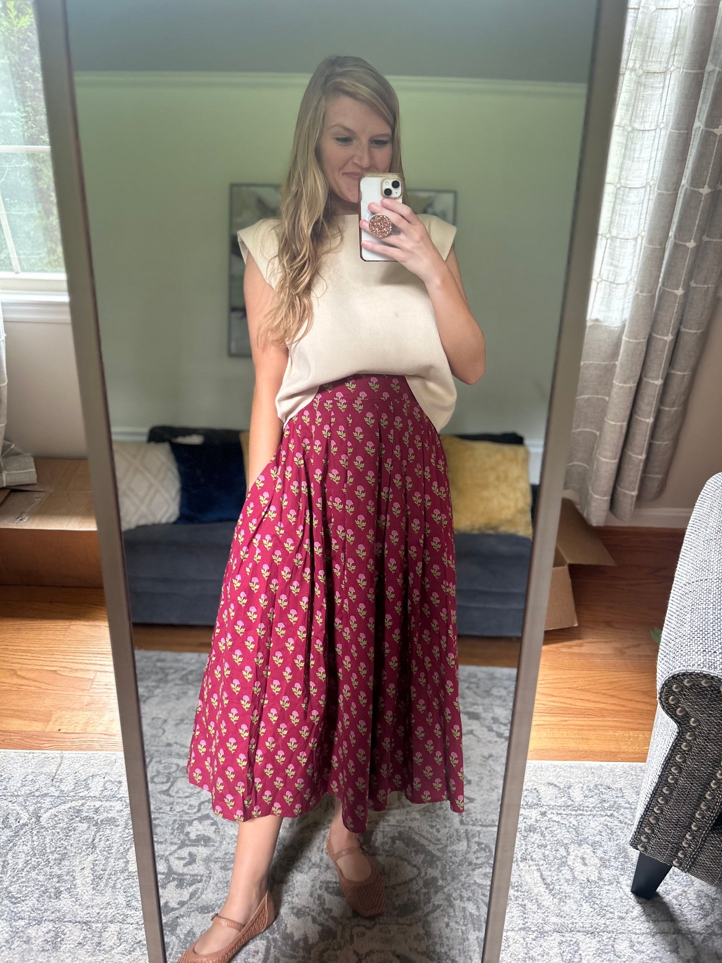 Polished Edge Sleeveless Top