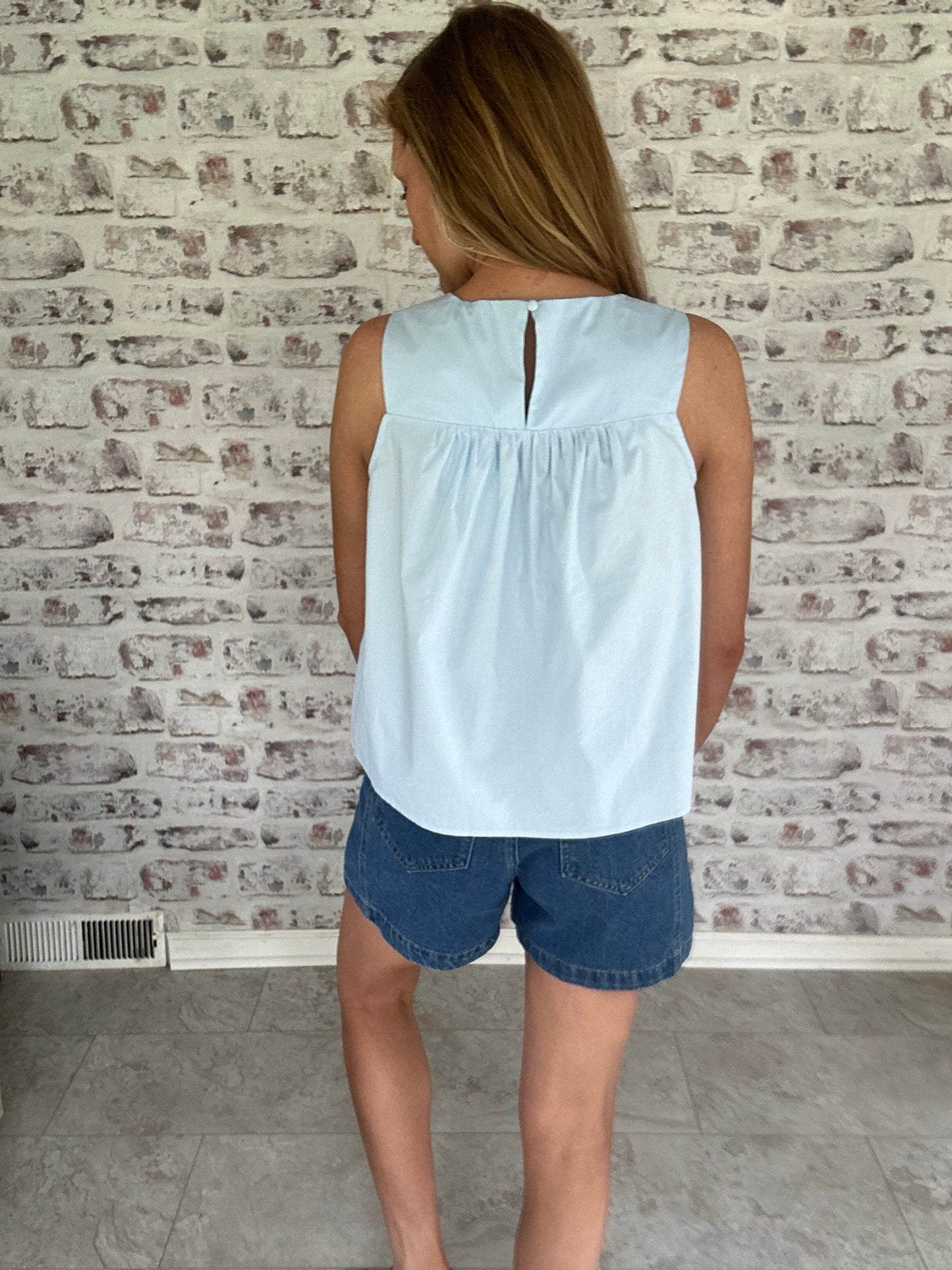 Clear Skies Babydoll Tank