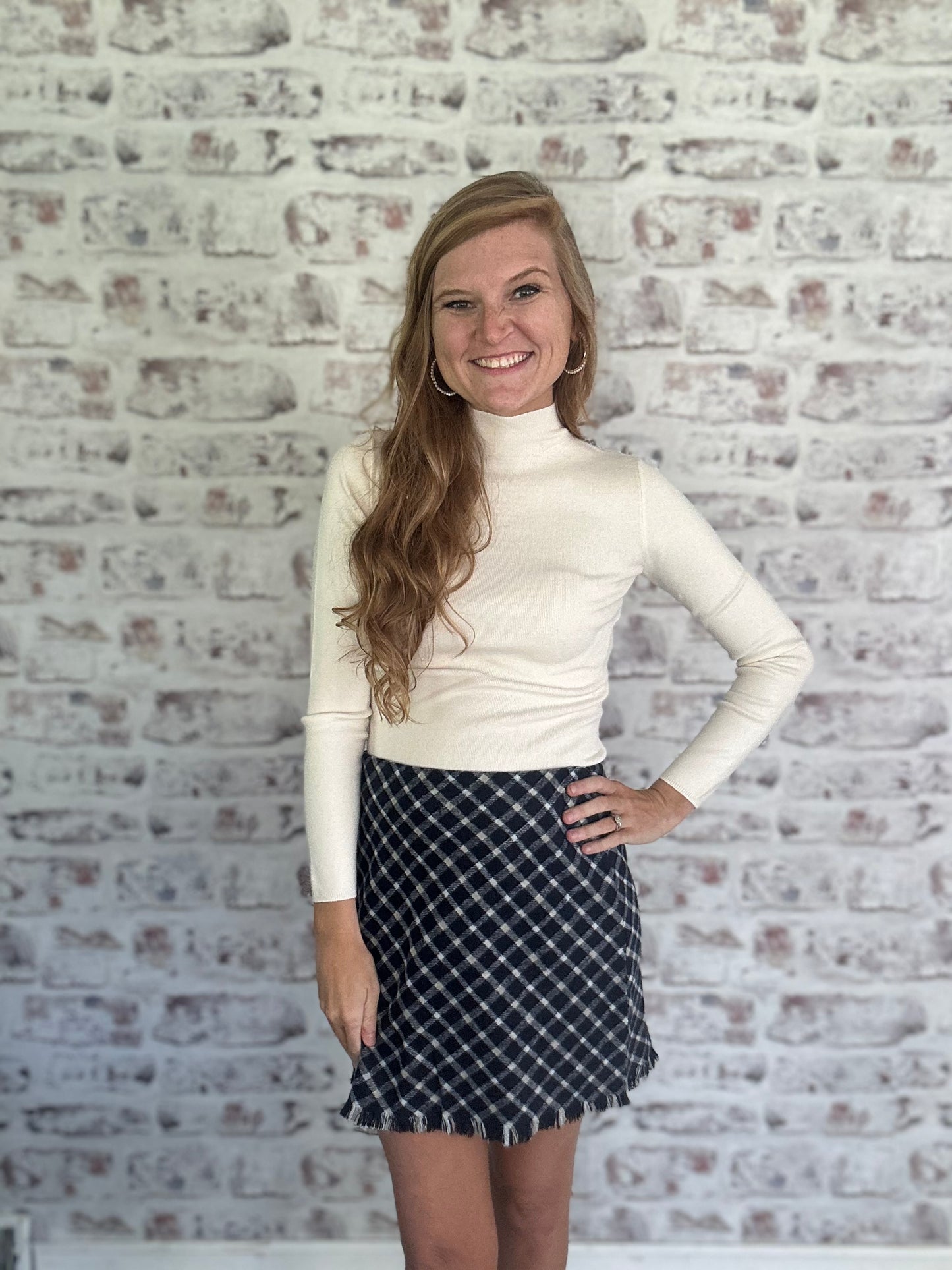 Classic Mock Neck Sweater