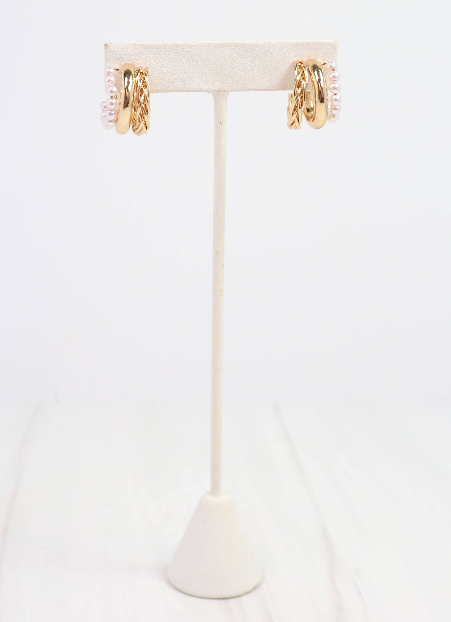 Stevie Triple Hoop Earring