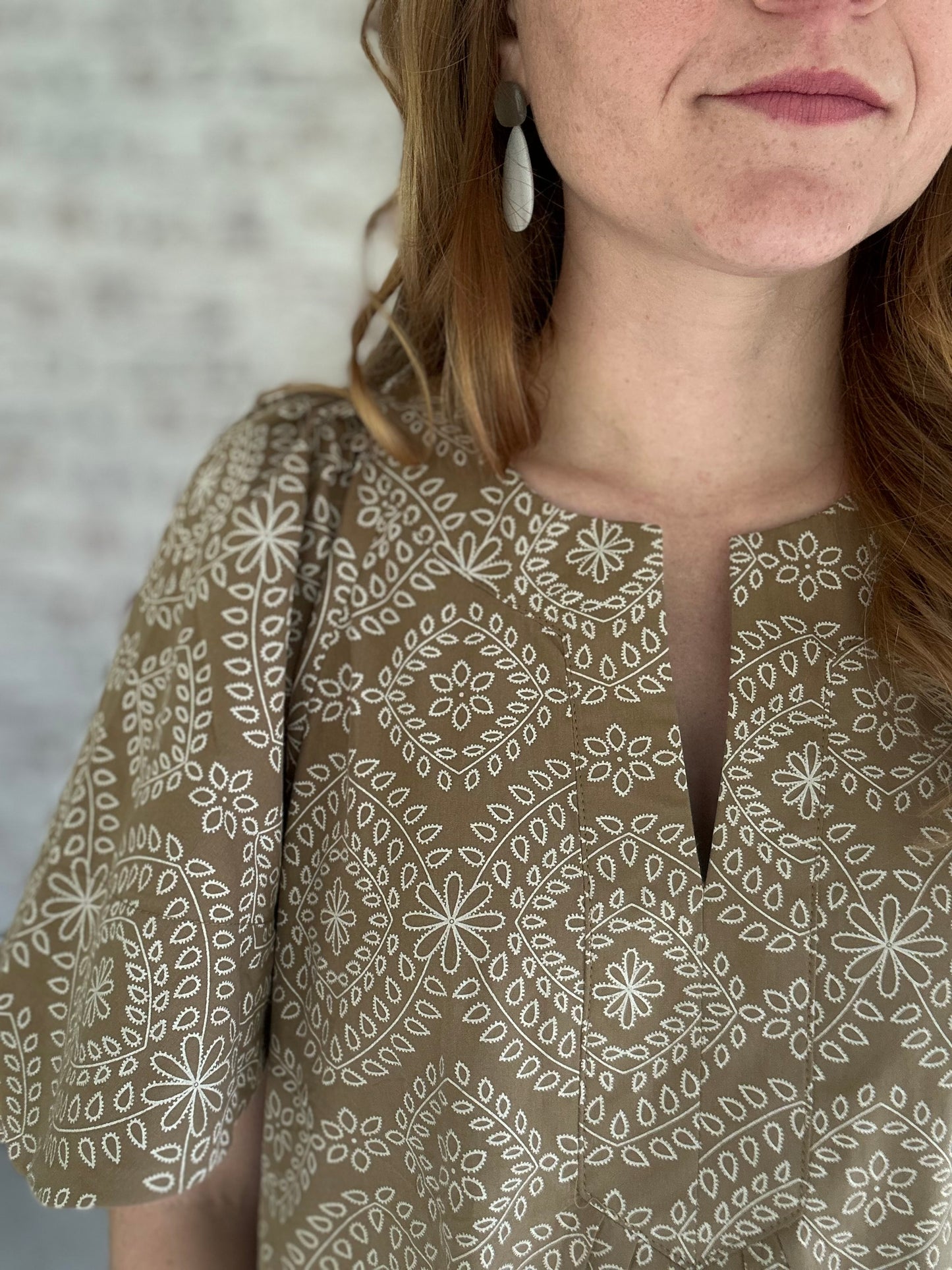 Weekend Wanderer Flutter Sleeve Mini Dress