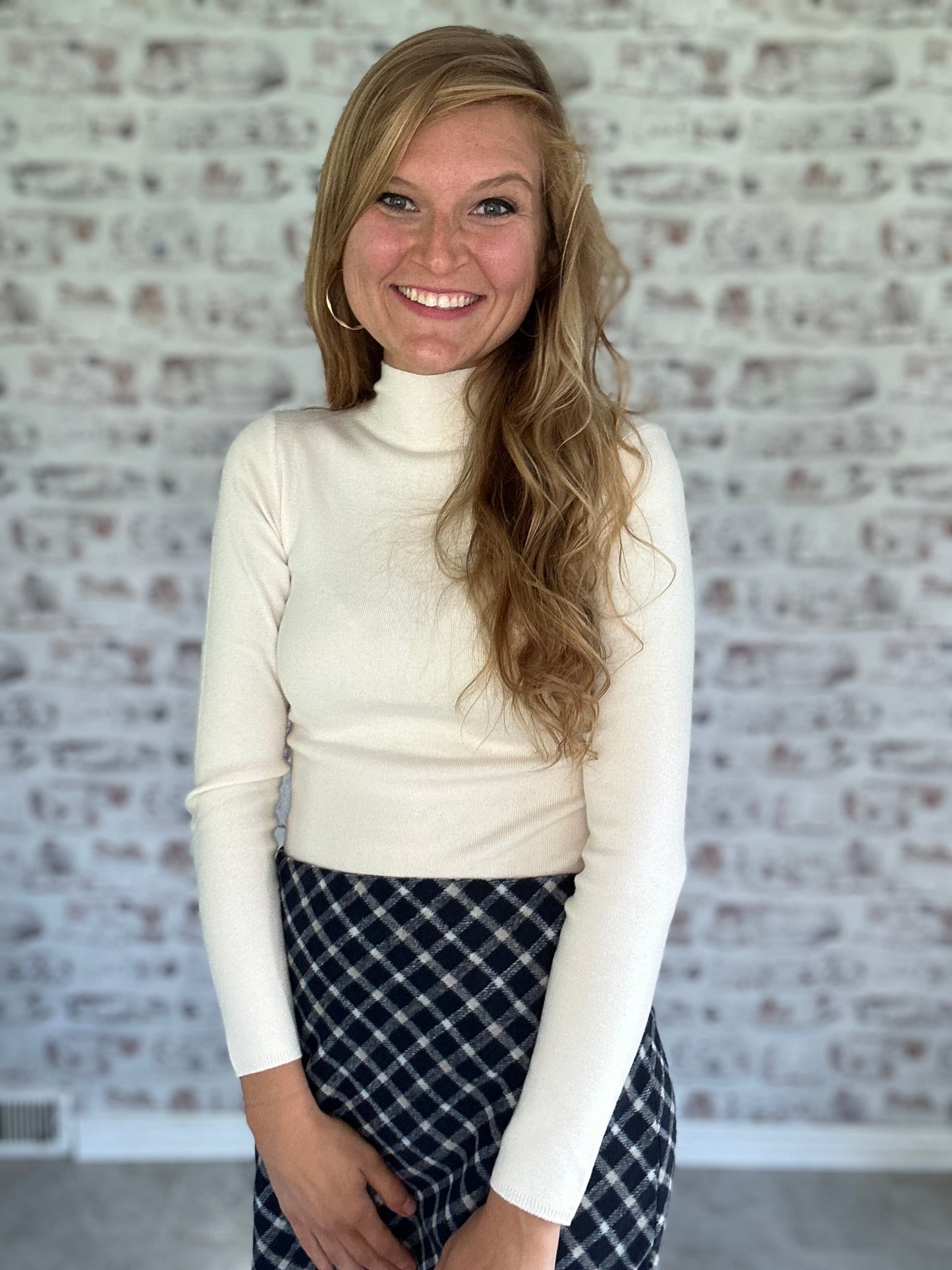 Classic Mock Neck Sweater