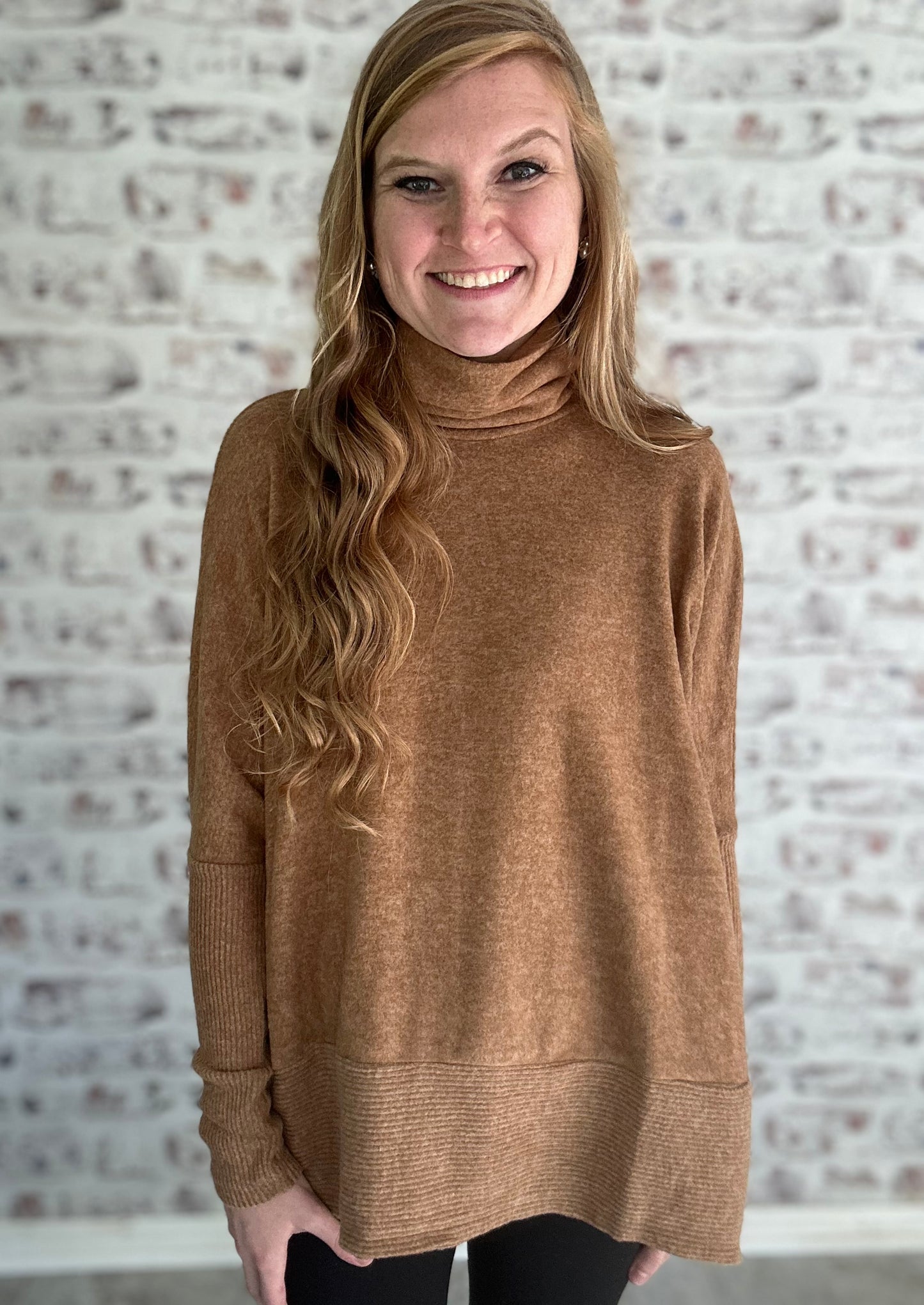 Cloud Soft Dolman Turtleneck