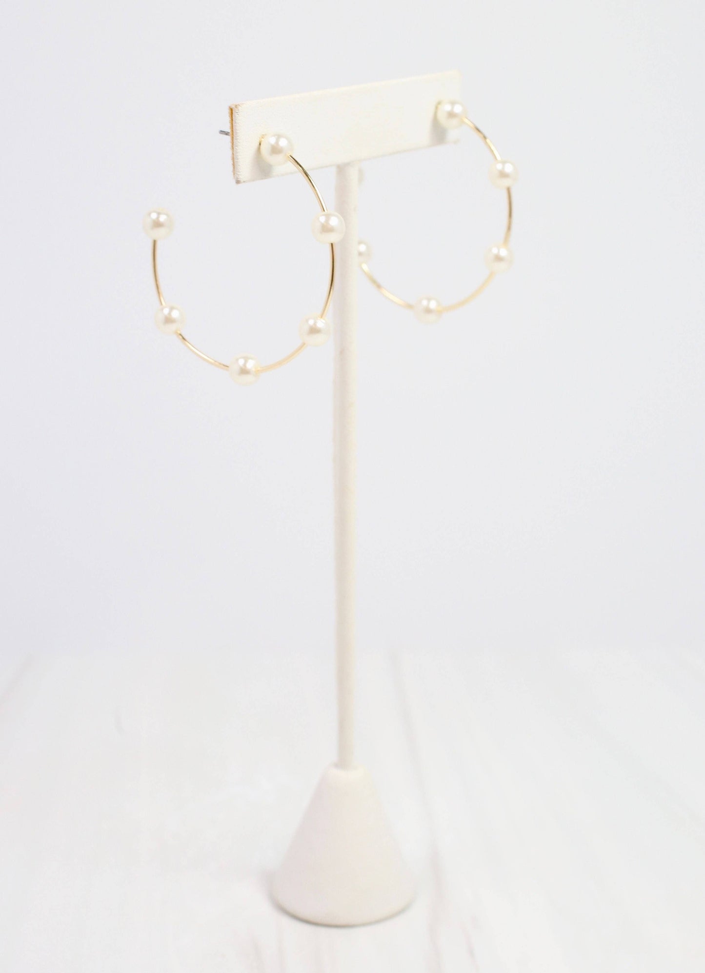 Donald Pearl Hoop Earring