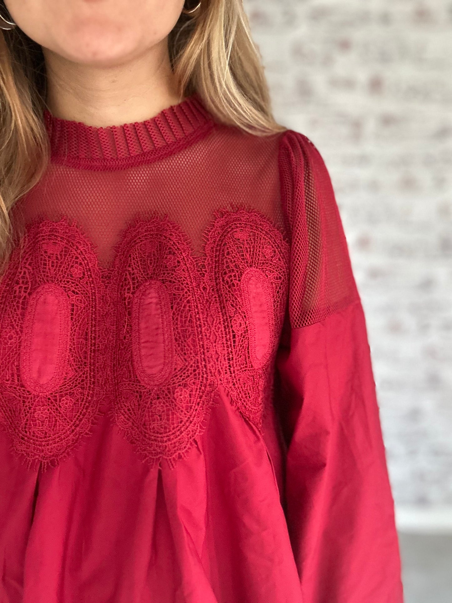 Astoria Lace Blouse