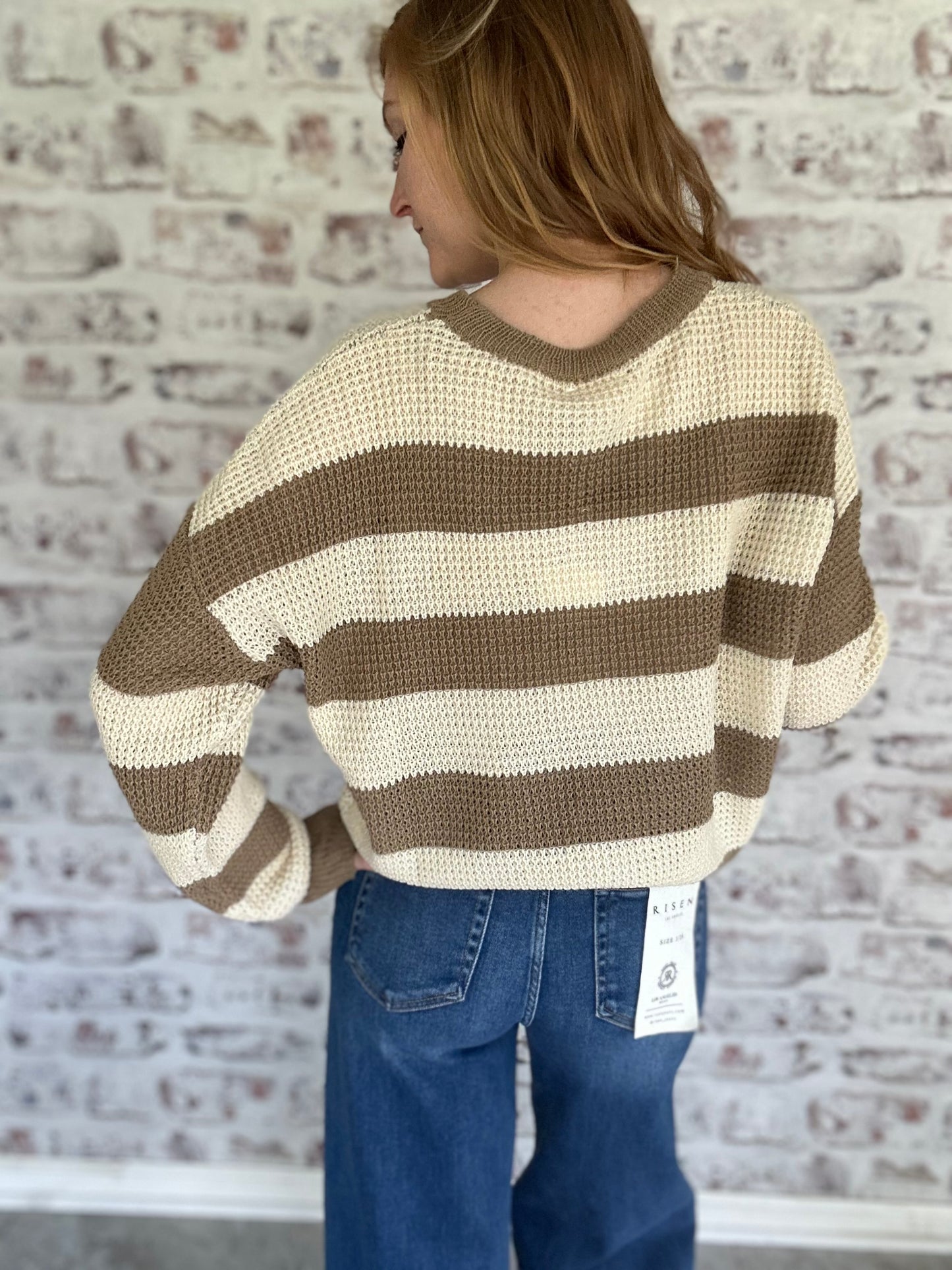Stitch & Stripes Sweater