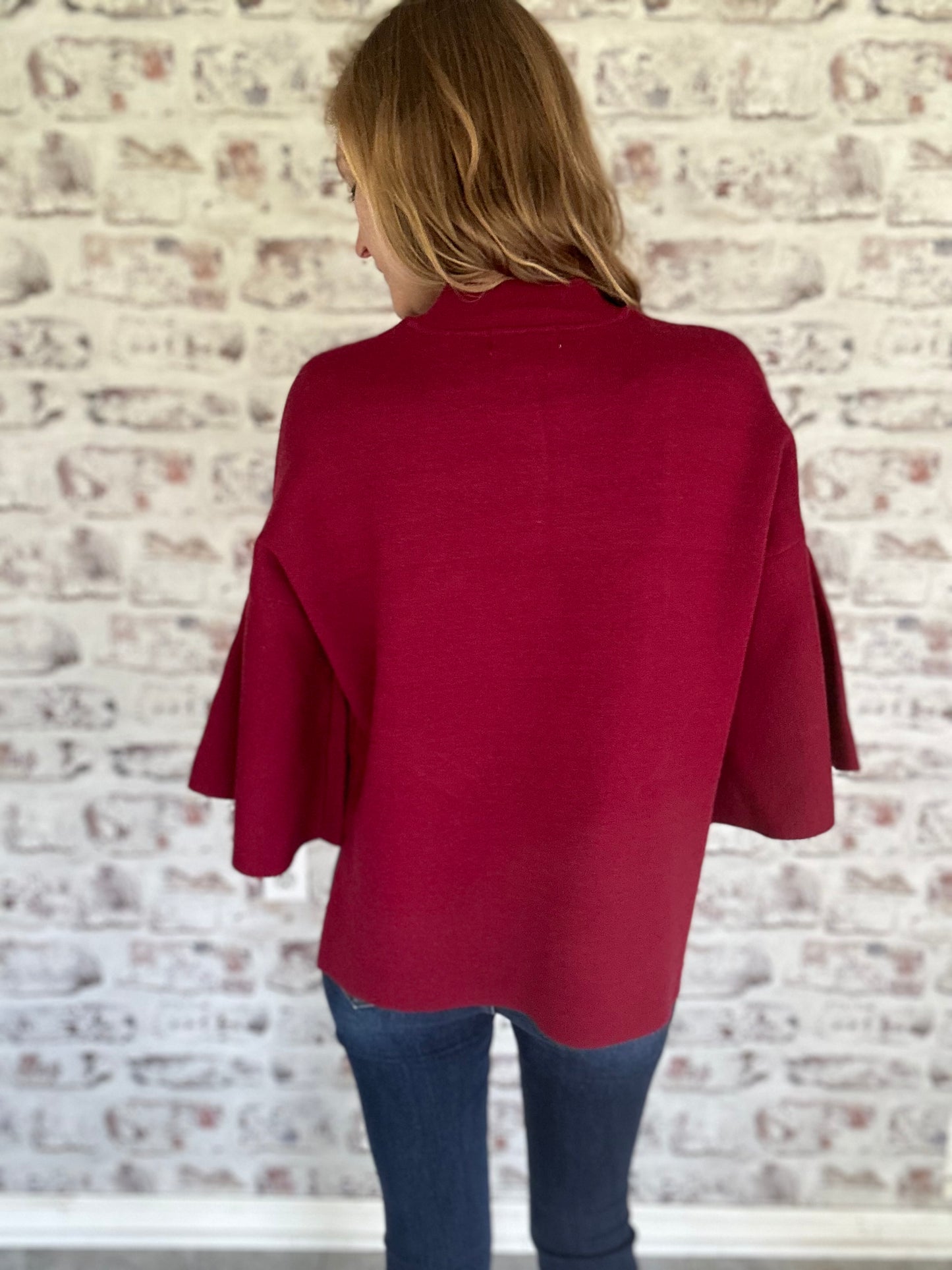 Flaunt & Flow Bell Sleeve Sweater