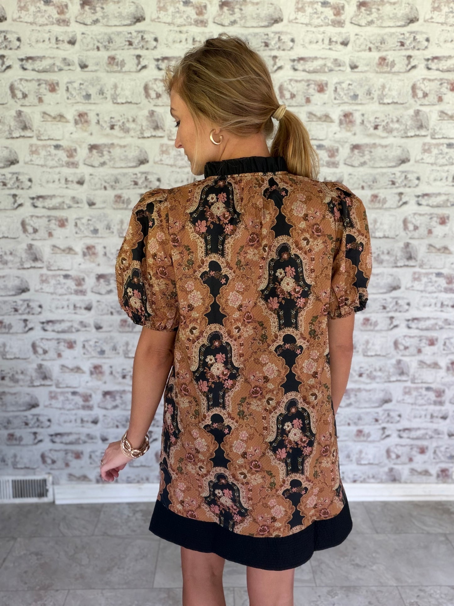Tapestry Hall Mini Dress