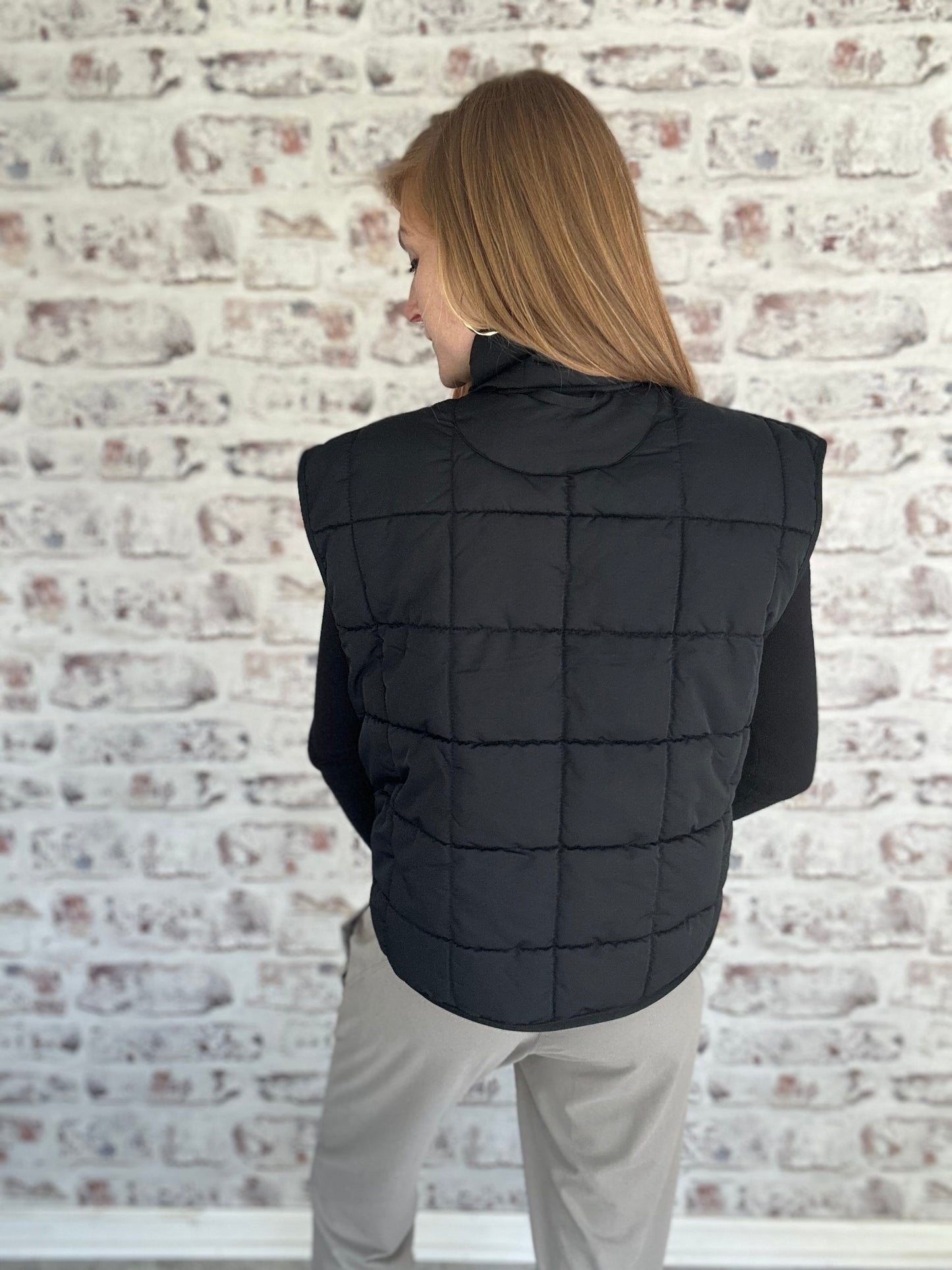 Winter Crisp Puffer Vest