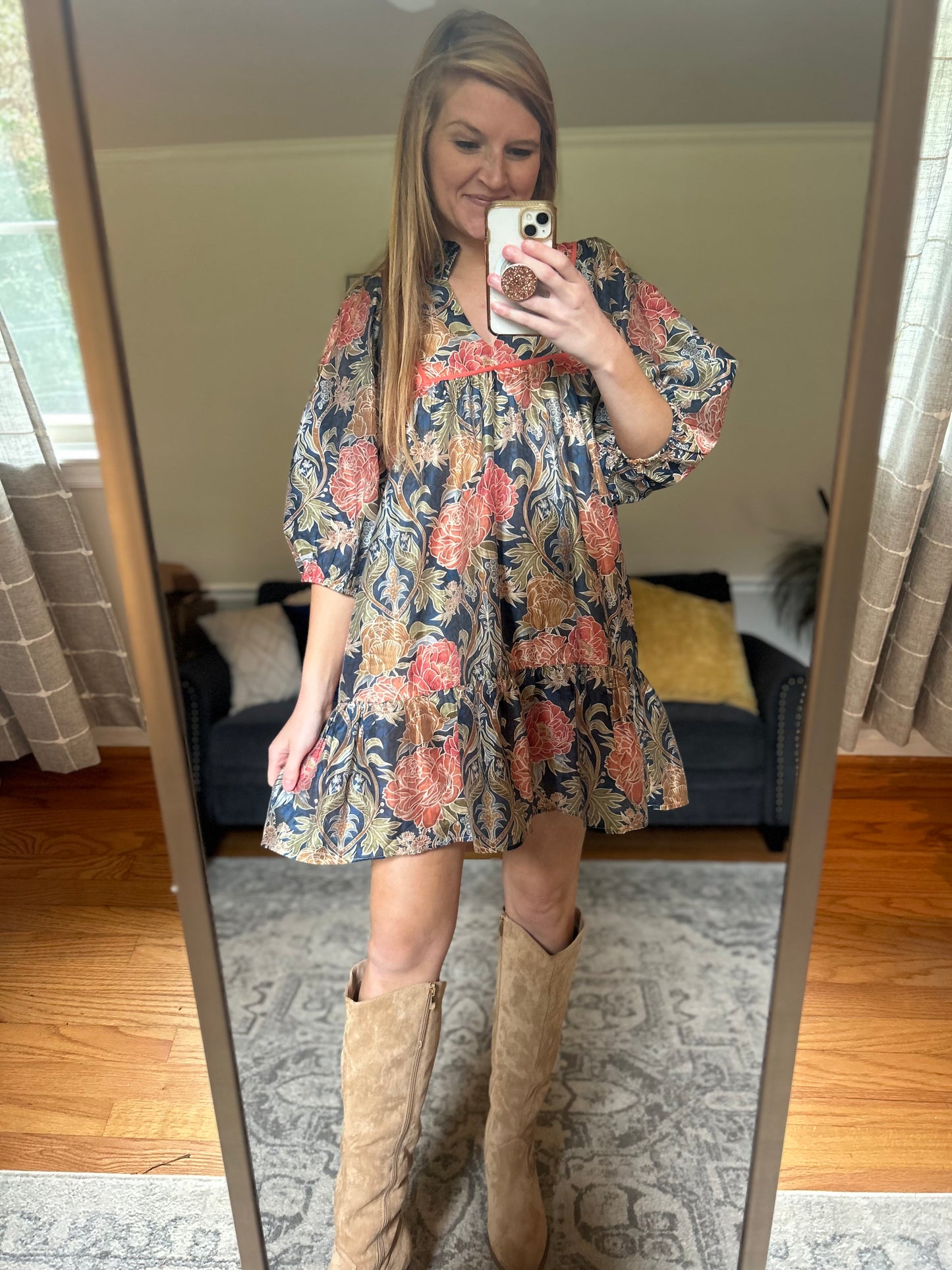 Bellamy Floral Mini Dress