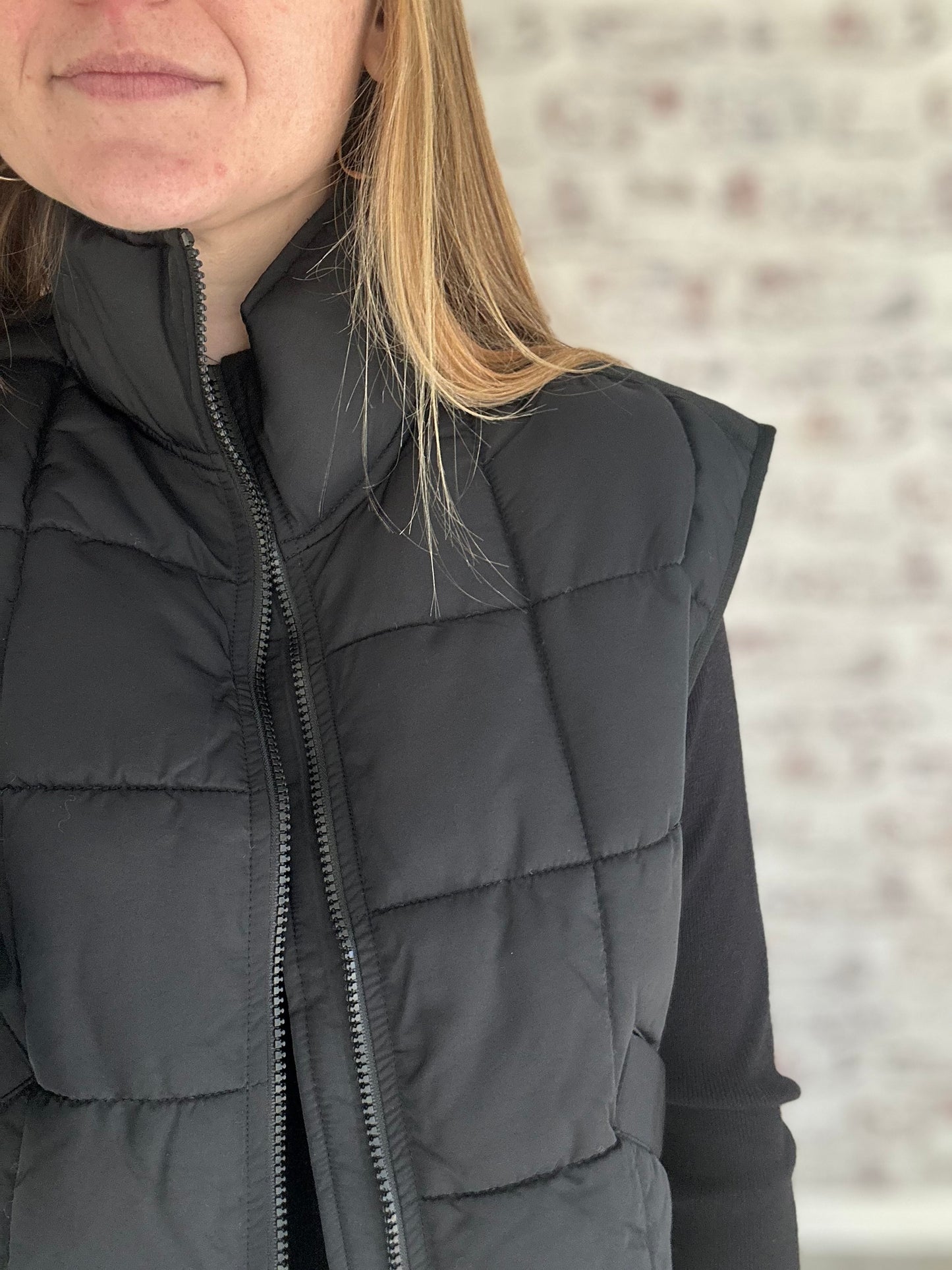 Winter Crisp Puffer Vest