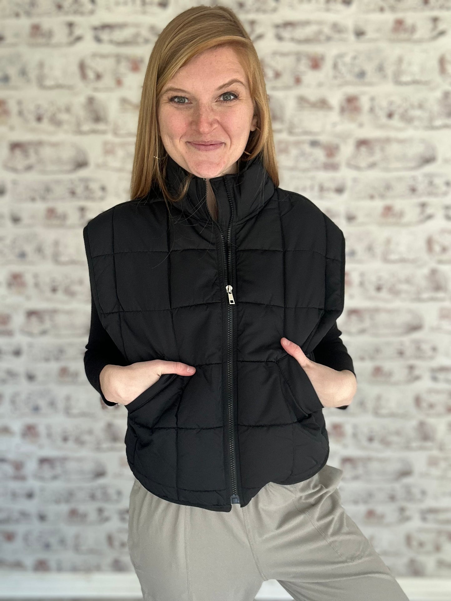 Winter Crisp Puffer Vest
