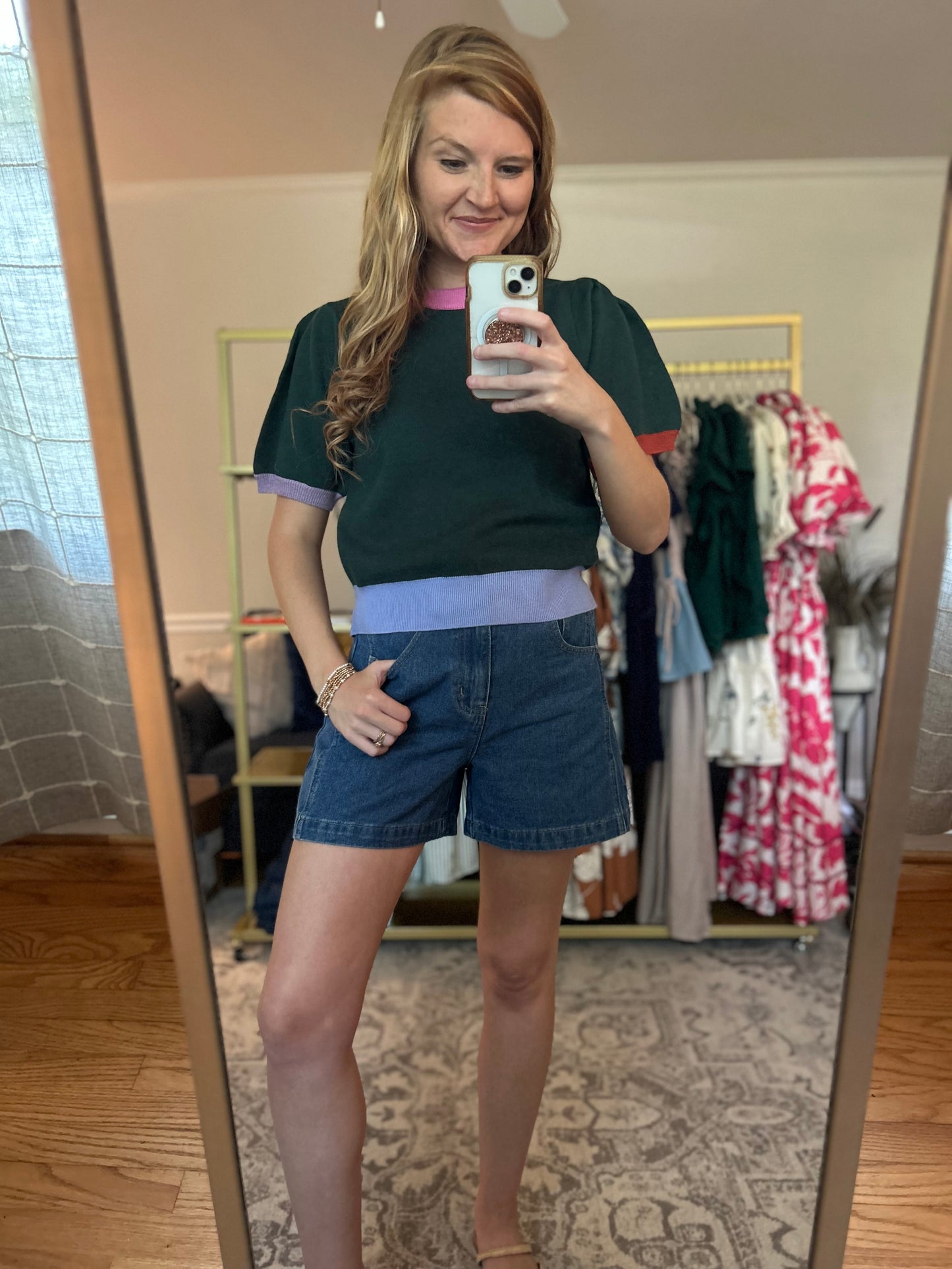 Colorblock at Cambridge Knit Top
