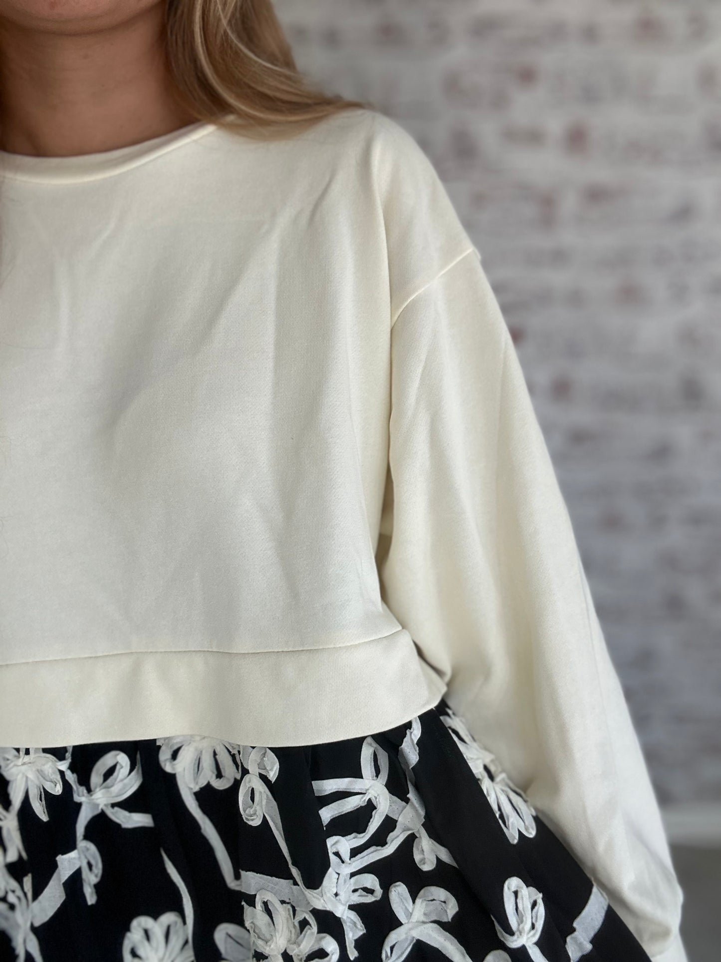 Pullen Park Mixed Media Dress