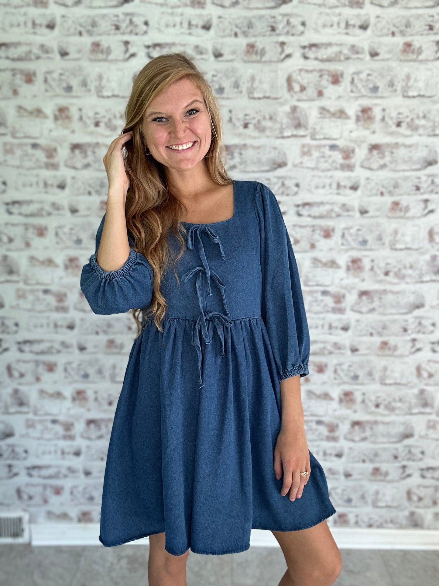 New Romantics Denim Dress