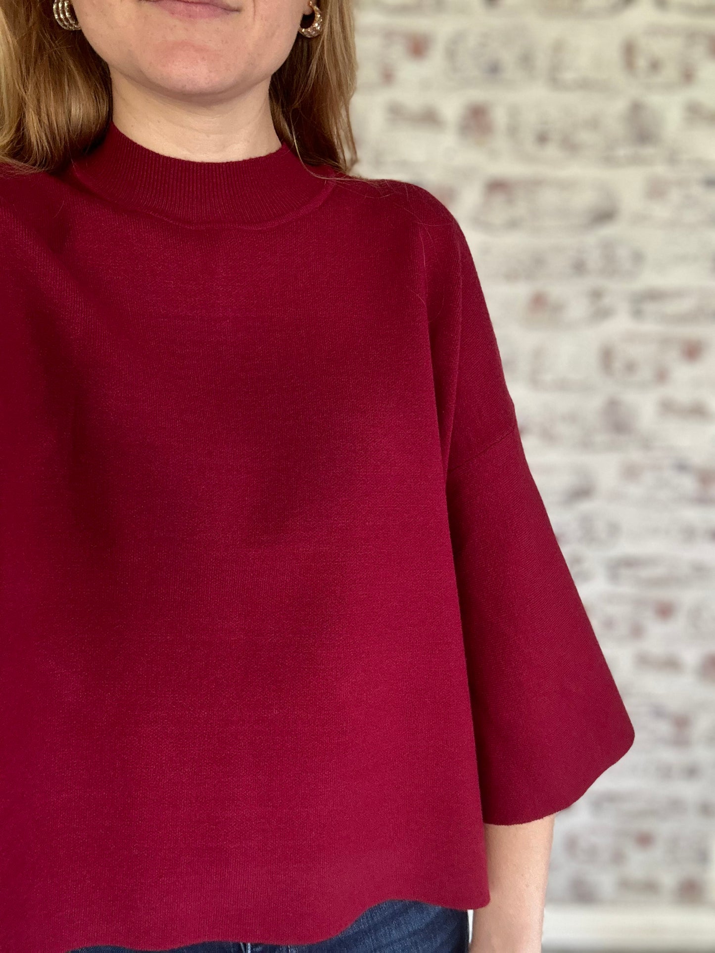 Flaunt & Flow Bell Sleeve Sweater