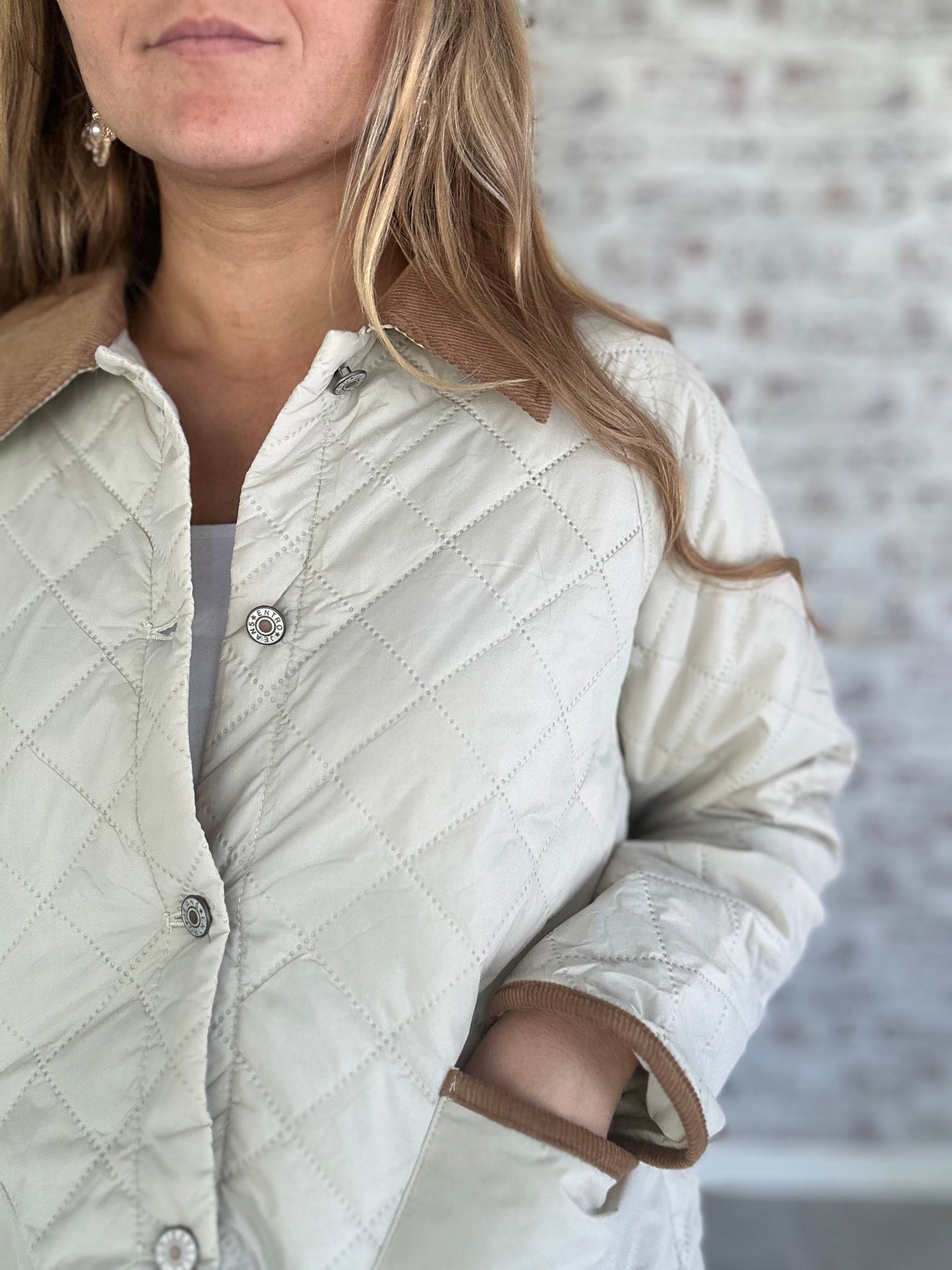 Harbor & Haven Quilted Barn Jacket