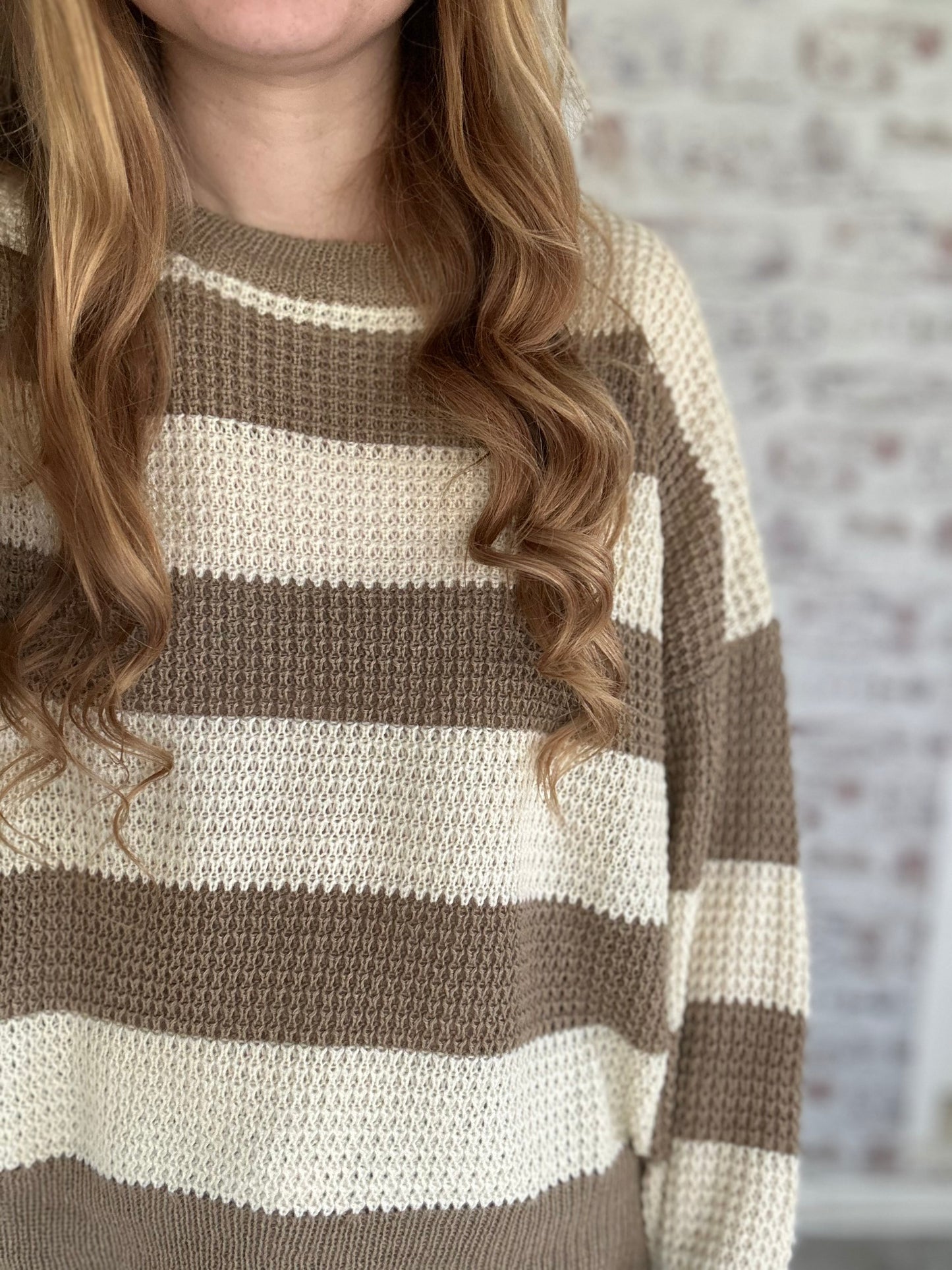 Stitch & Stripes Sweater