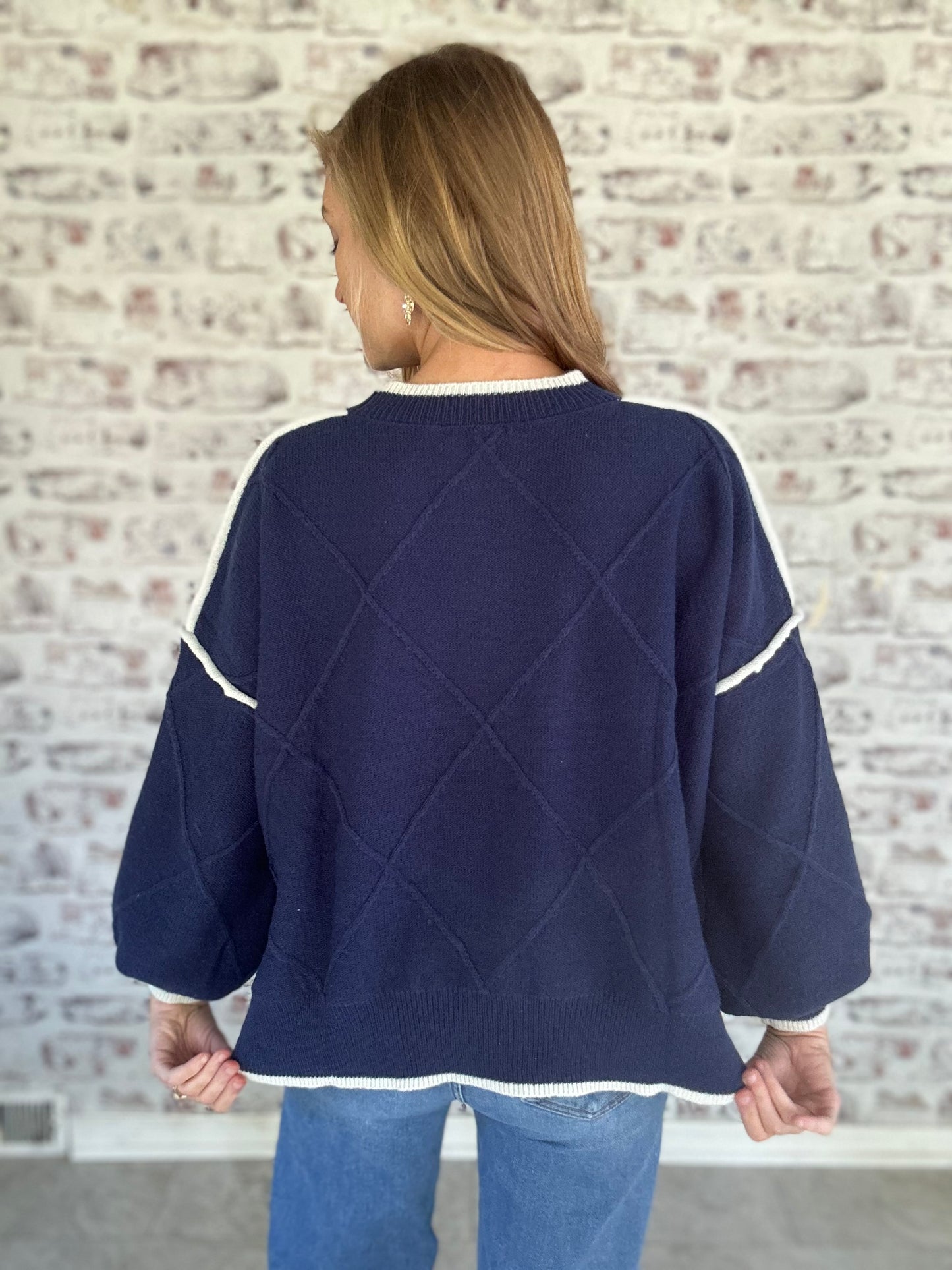 Sweet Stitches Bow Sweater
