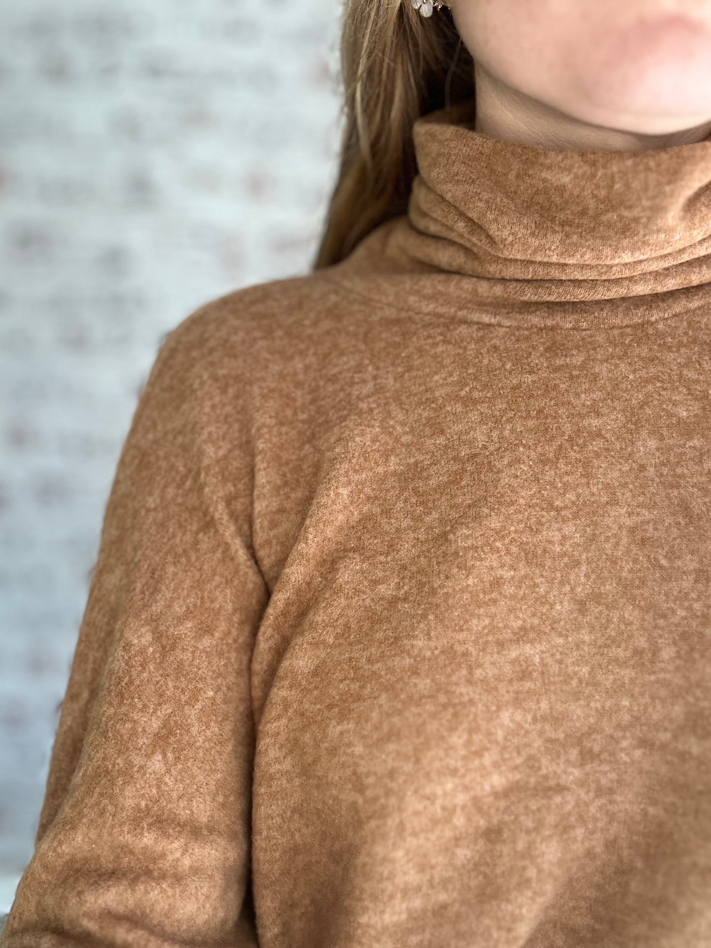 Cloud Soft Dolman Turtleneck