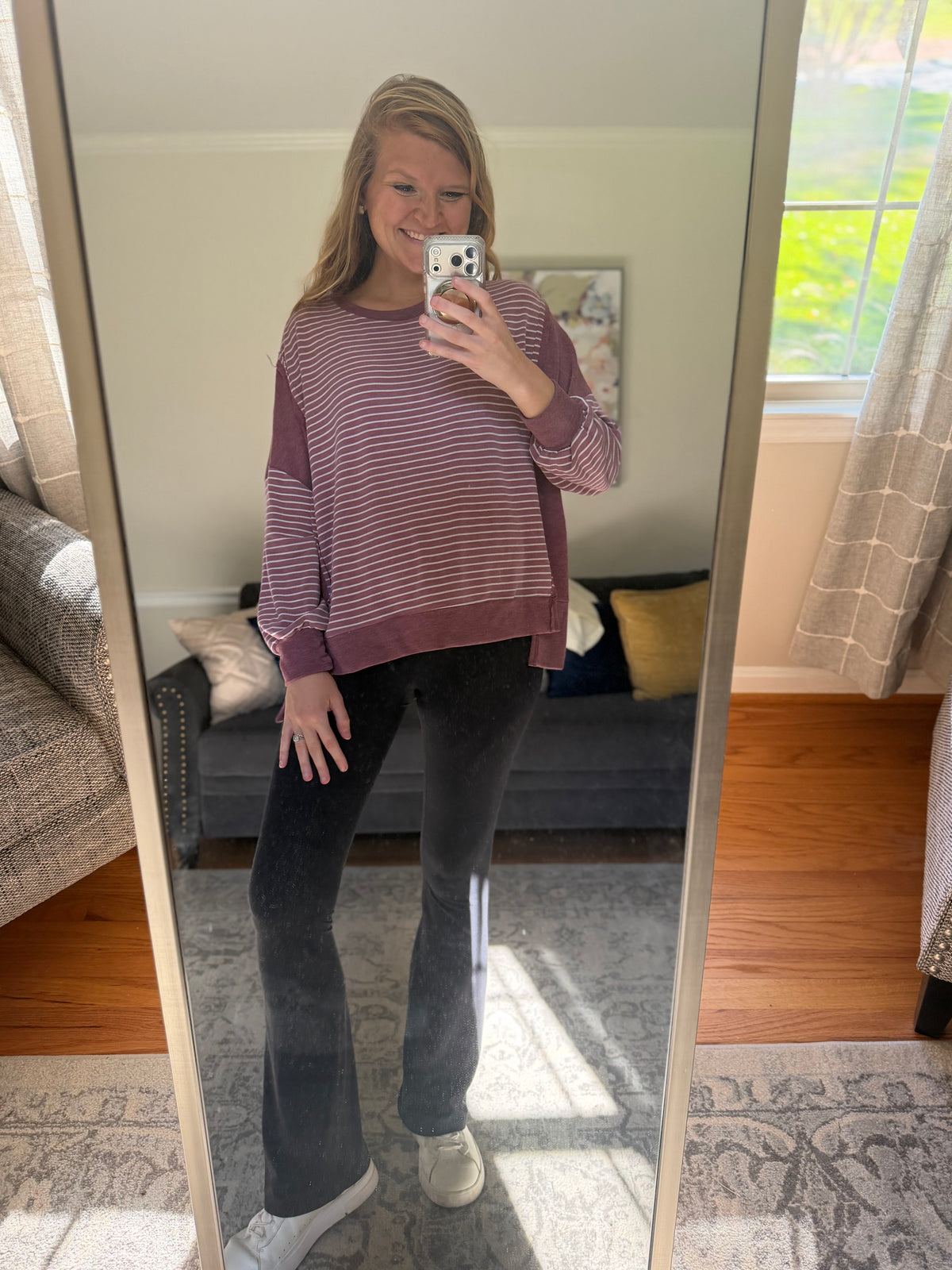 Weekend Uniform Striped Top
