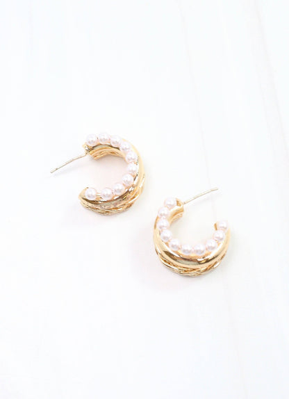 Stevie Triple Hoop Earring