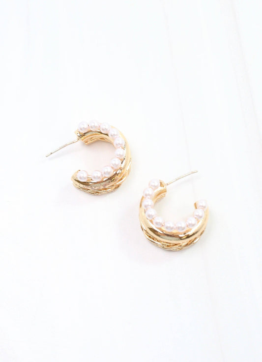 Stevie Triple Hoop Earring