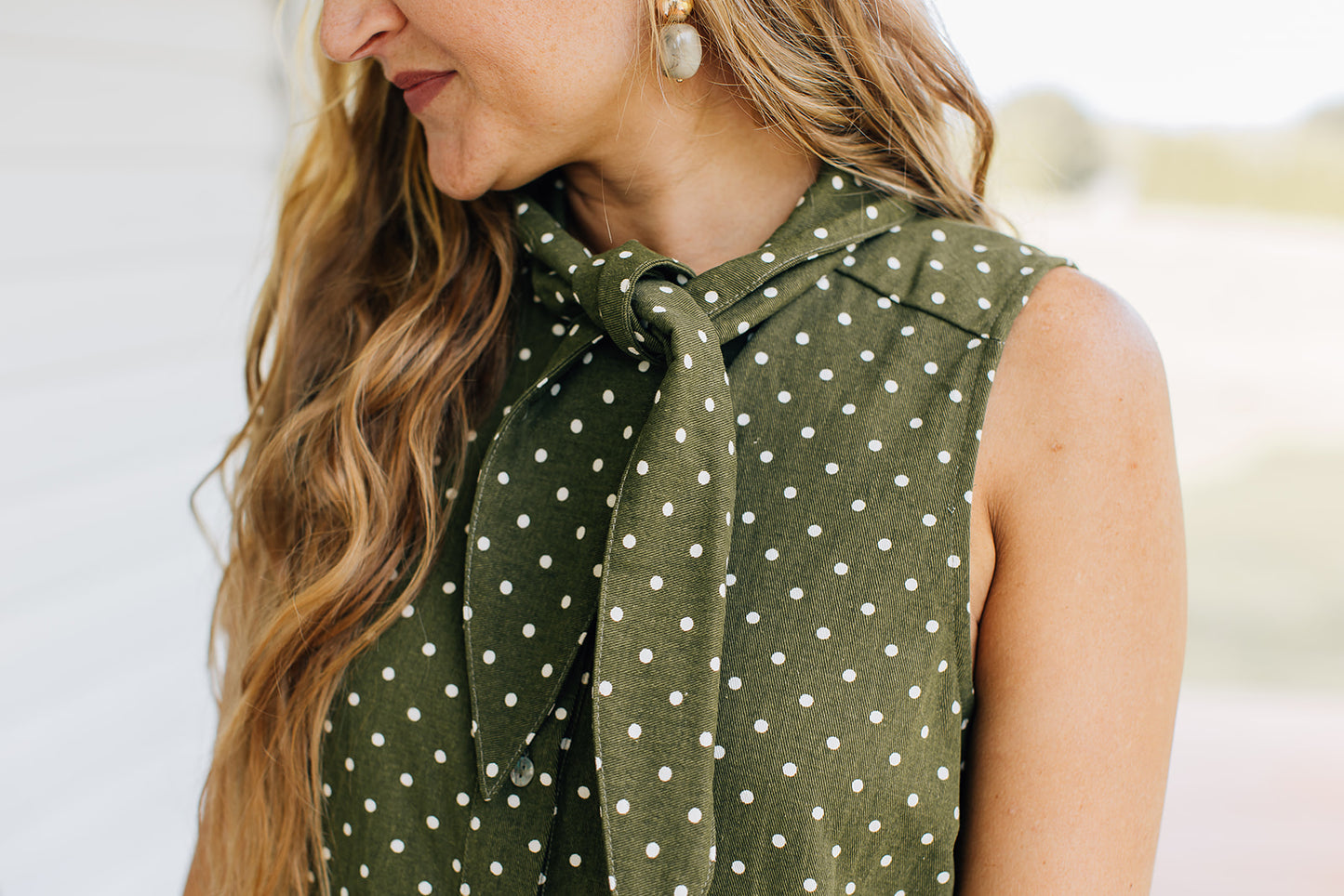 Wish List Dotted Mini Dress