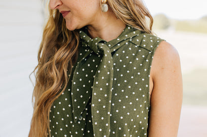 Wish List Dotted Mini Dress