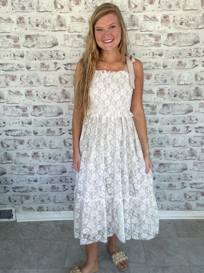 Timeless Romance Lace Maxi Dress