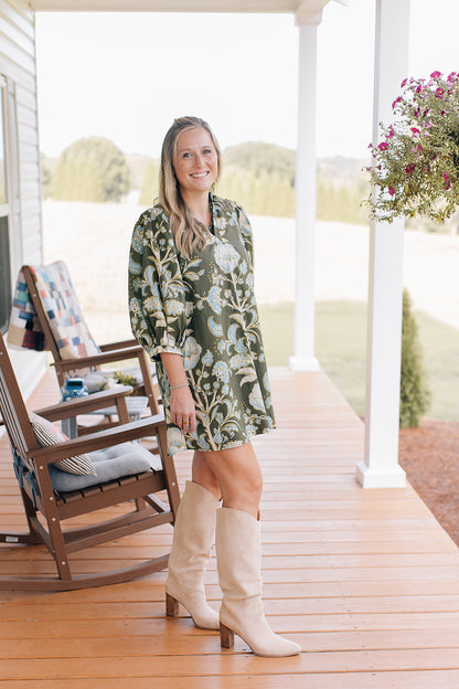 Botanical Invitation Mini Dress