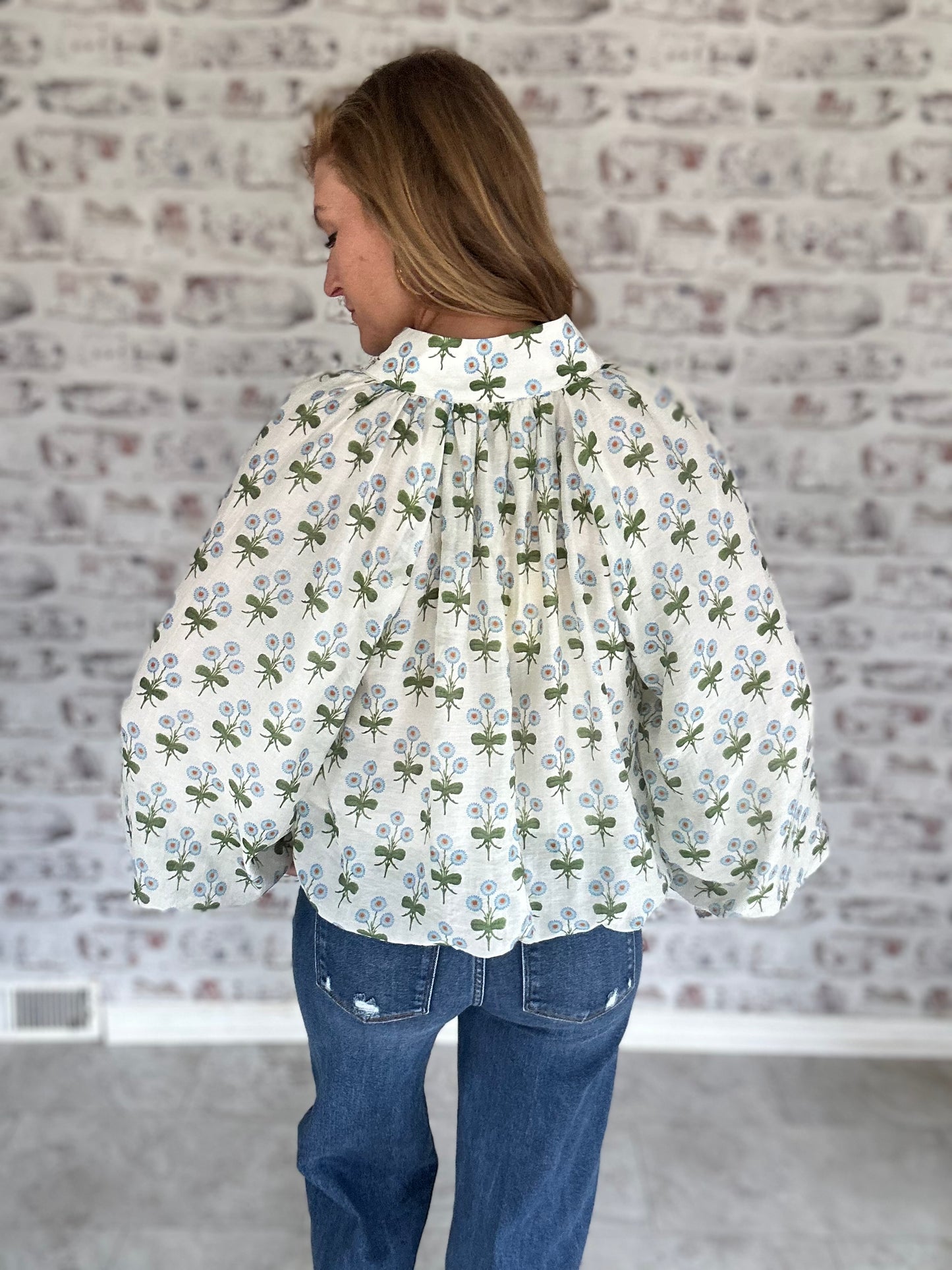 Coralie Spring Floral Blouse