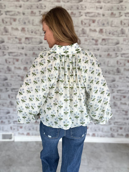 Coralie Spring Floral Blouse