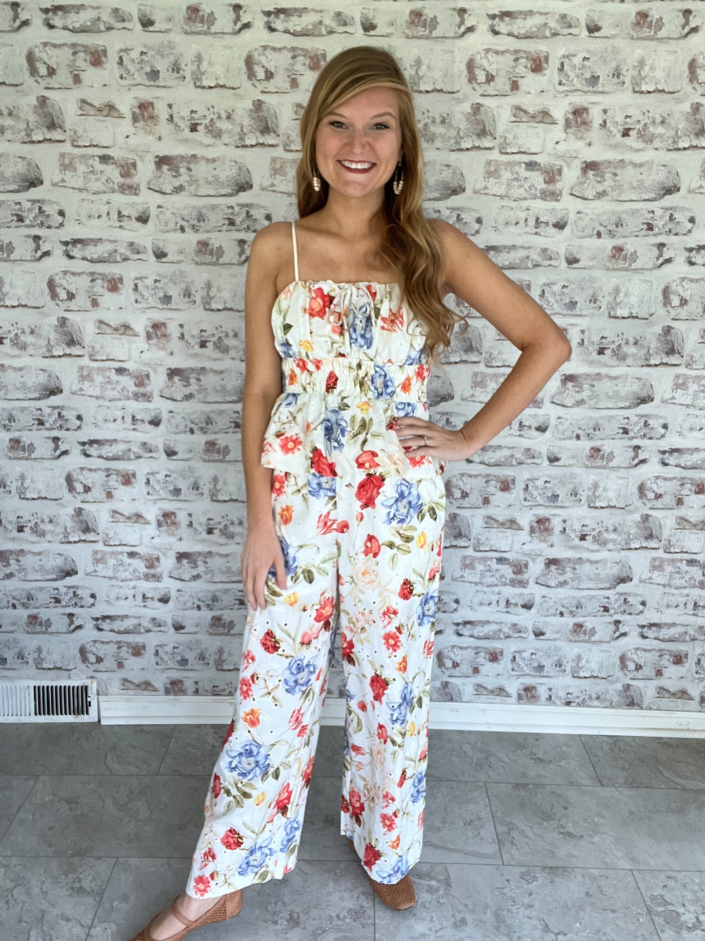 Afternoon Muse Eyelet Pants