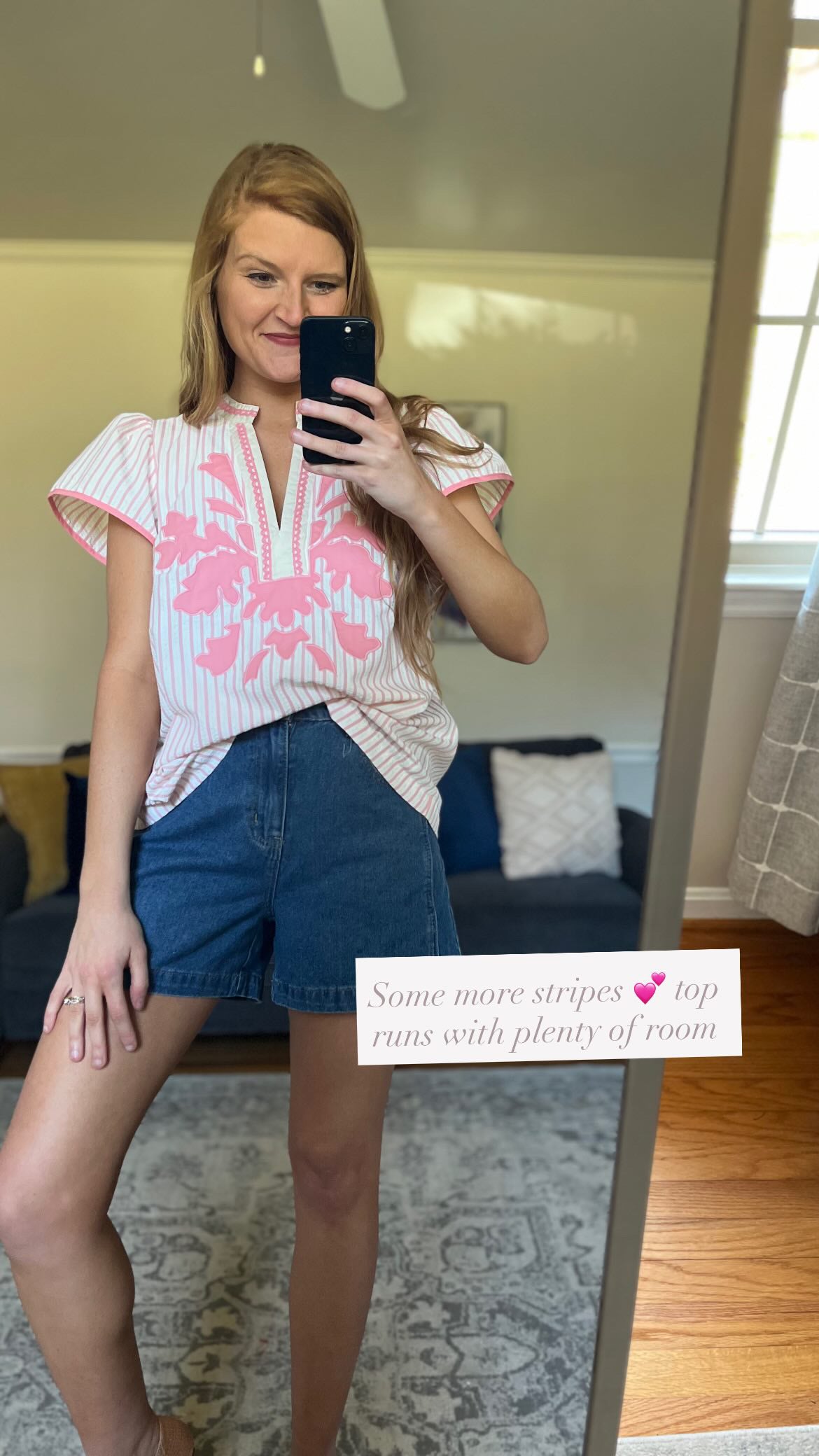 Pretty Plans Striped Blouse