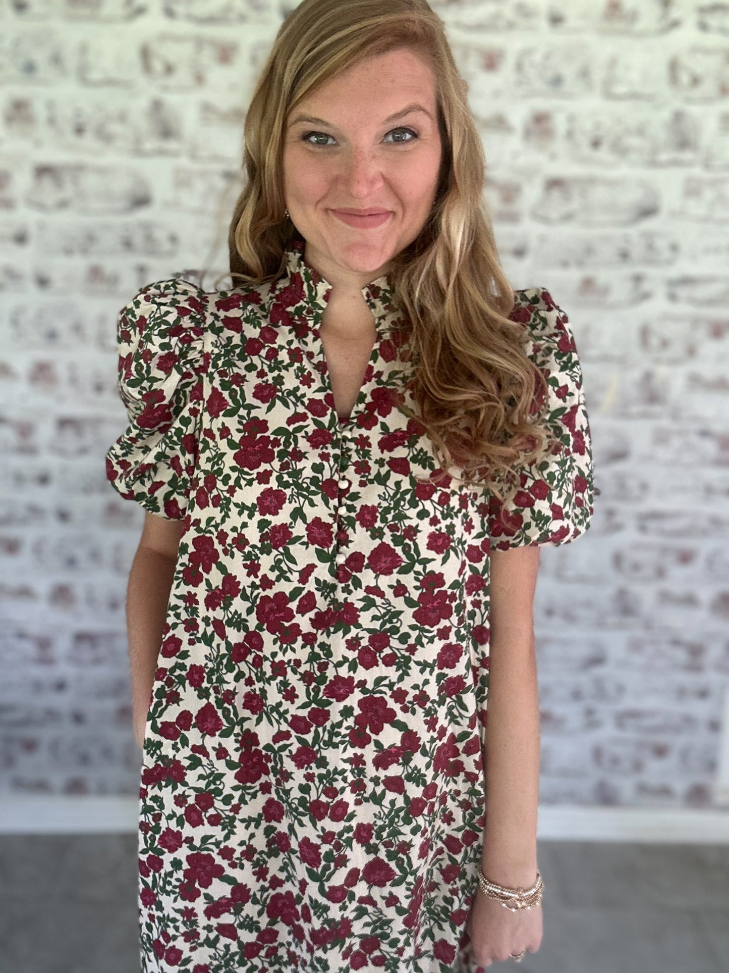 Orchard Hour Floral Dress