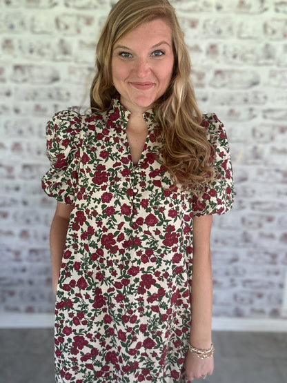 Orchard Hour Floral Dress