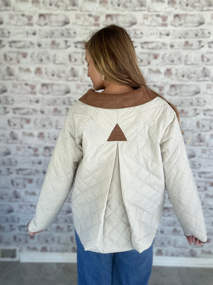 Harbor & Haven Quilted Barn Jacket
