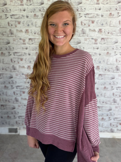 Weekend Uniform Striped Top