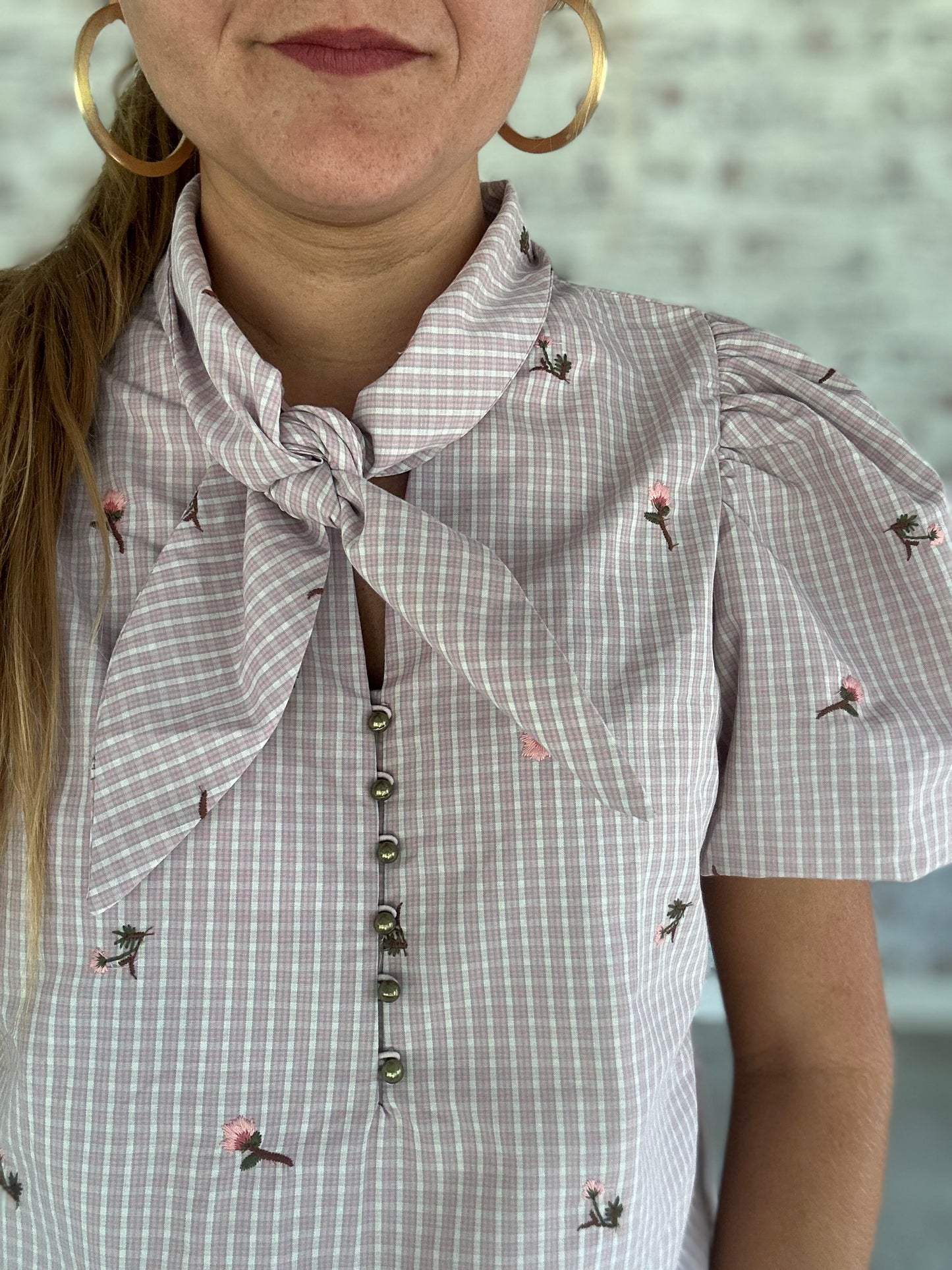 Hostess Favorite Embroidered Top