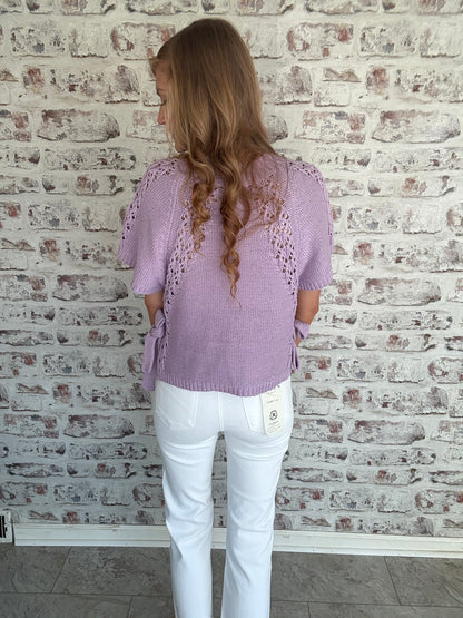 Lavender Haze Knit Top