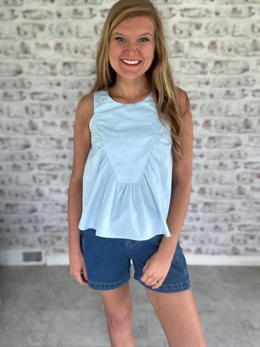 Clear Skies Babydoll Tank