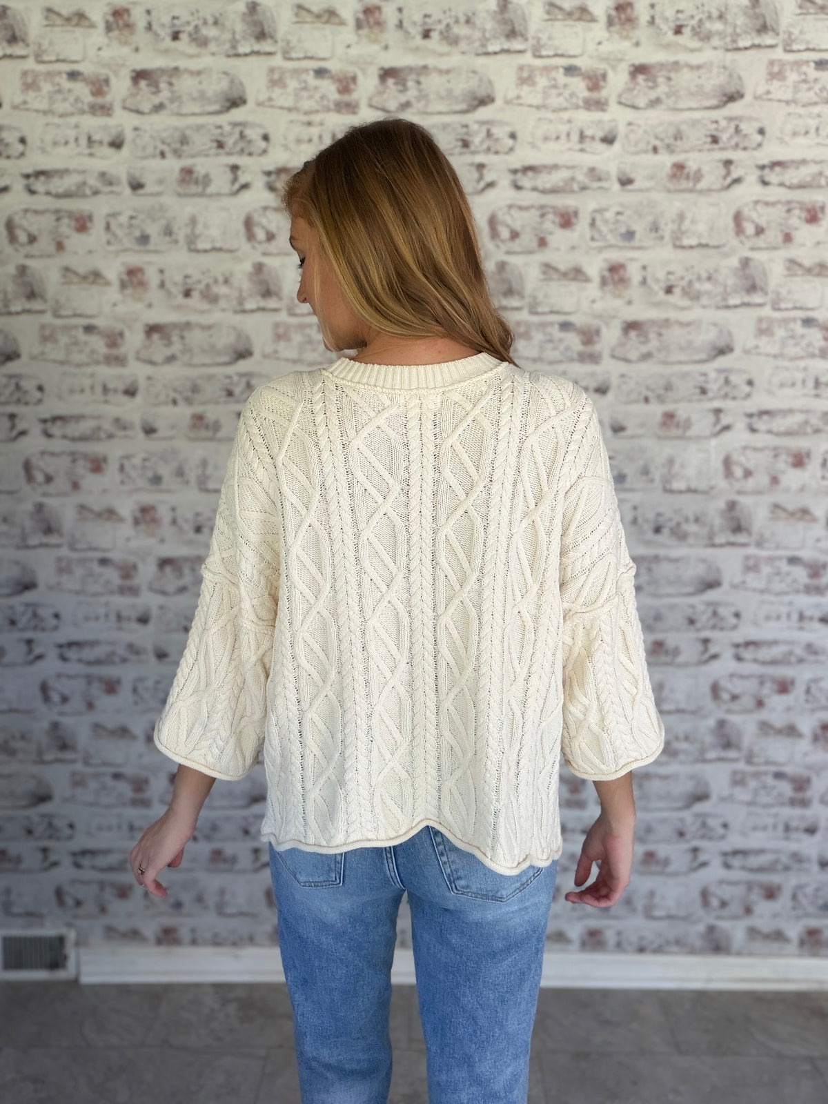 Fireside Cable Knit Sweater