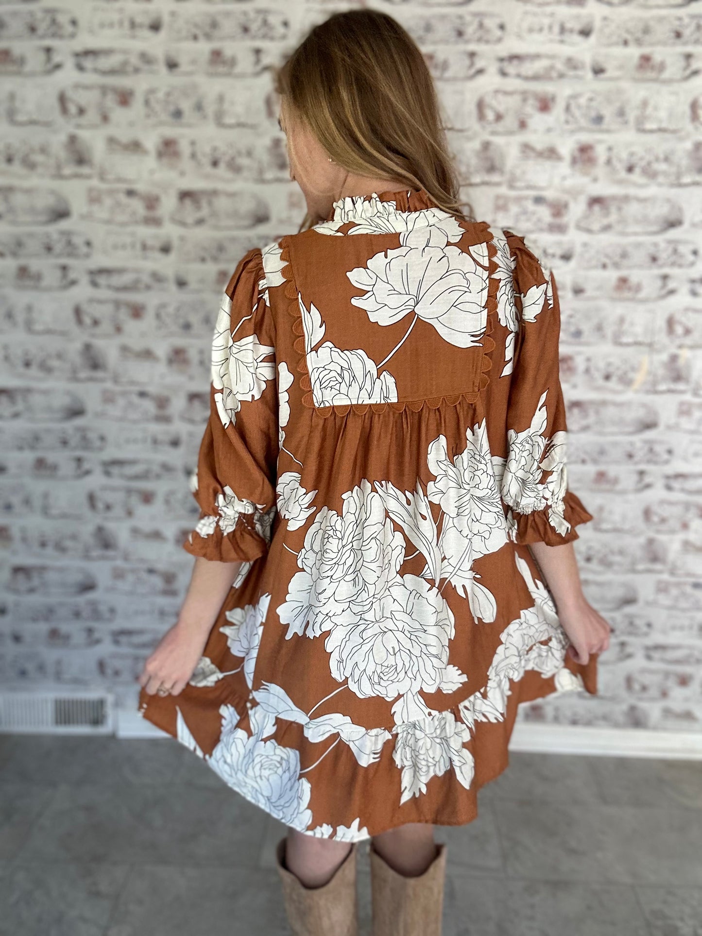 Richmond Rose Mini Dress