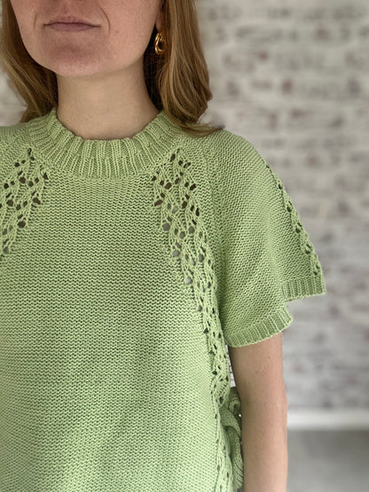 Meadow Breeze Bow Knit Top