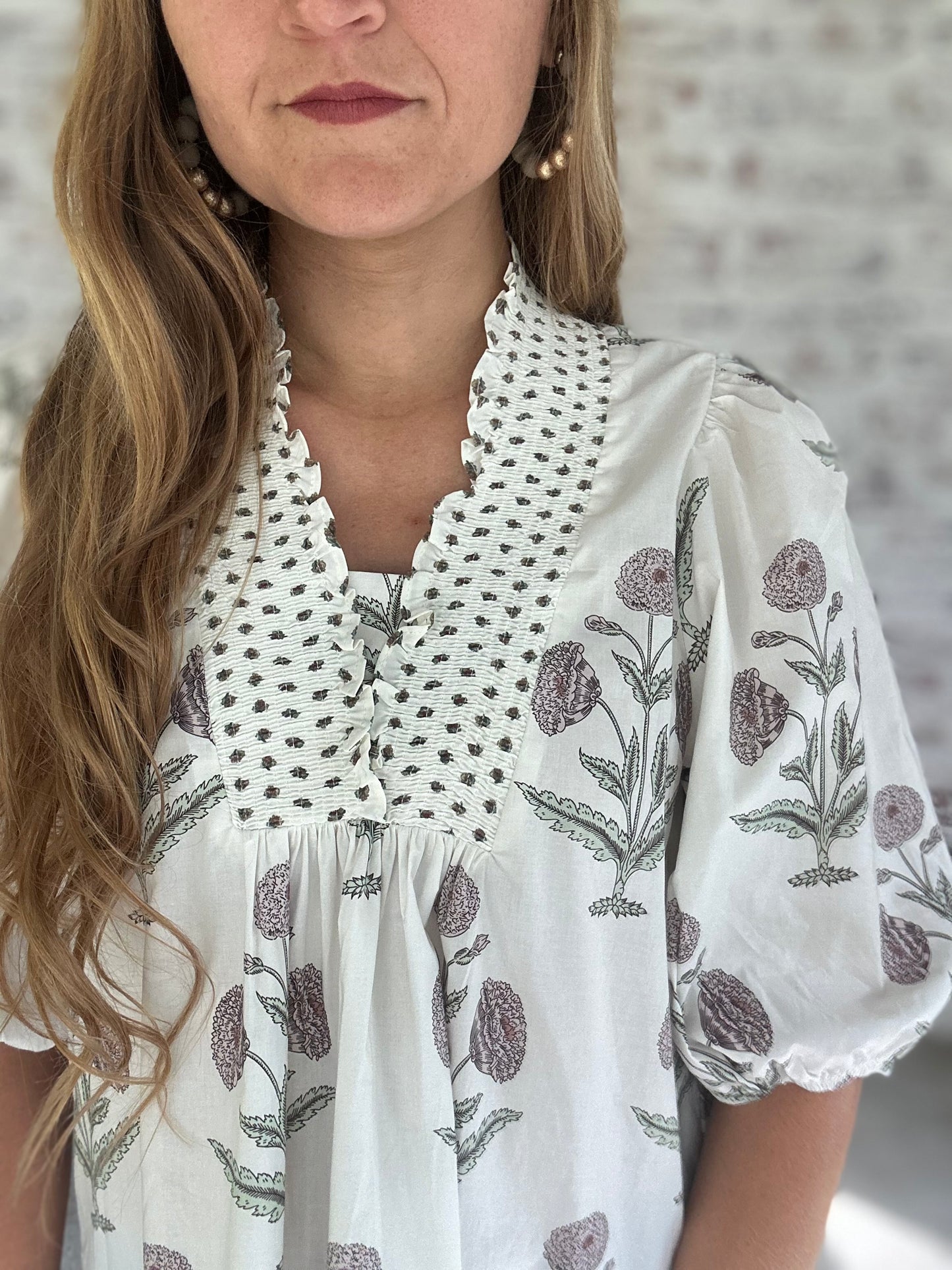 Fresh Picked Floral Blouse