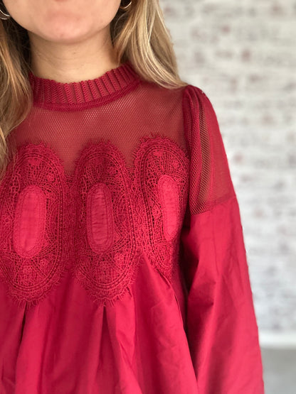 Astoria Lace Blouse