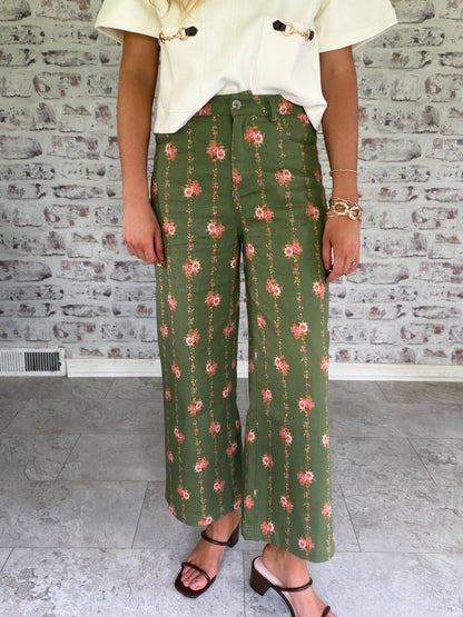Fern & Floral Pants