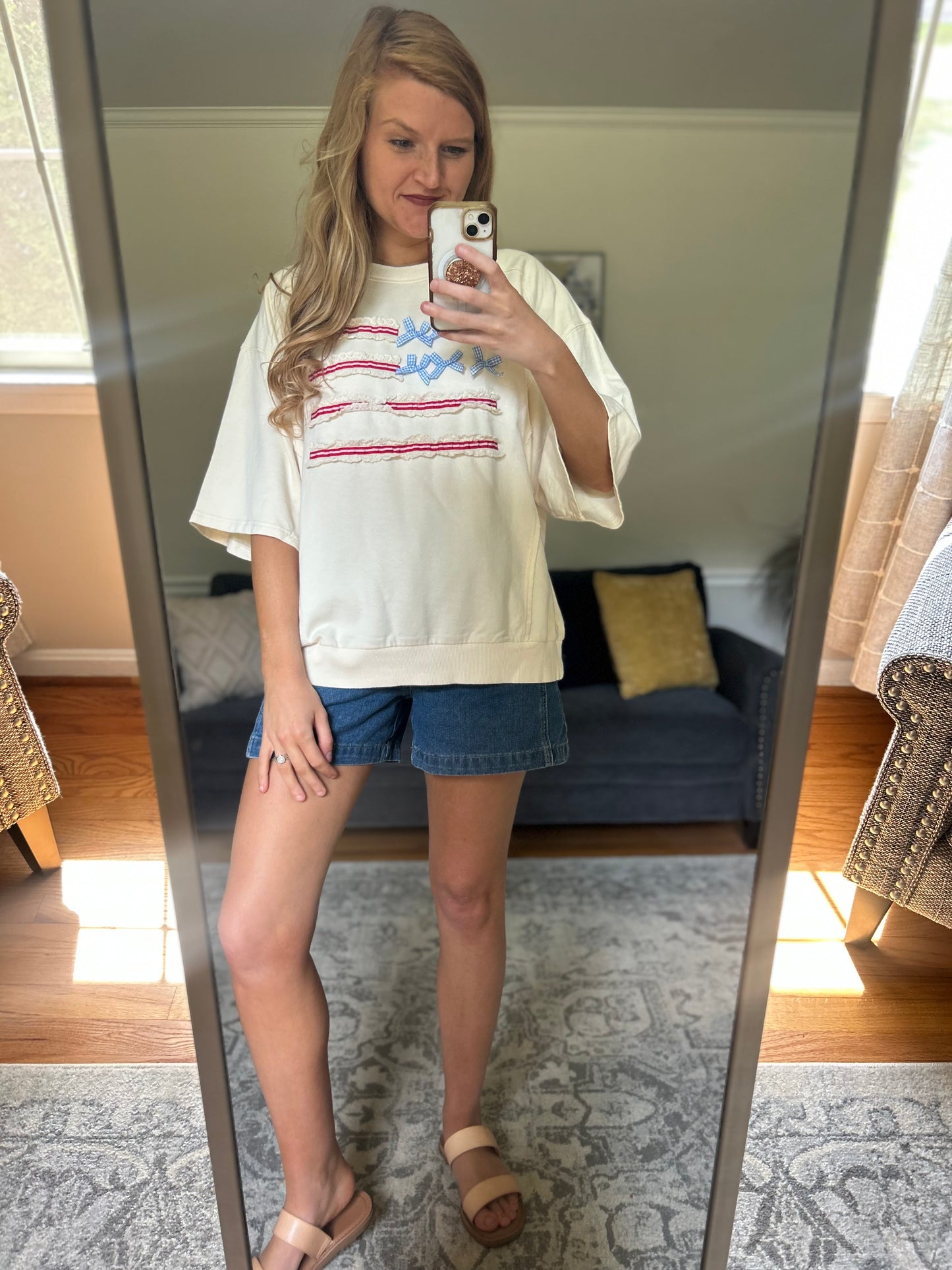 American Honey Flag Top